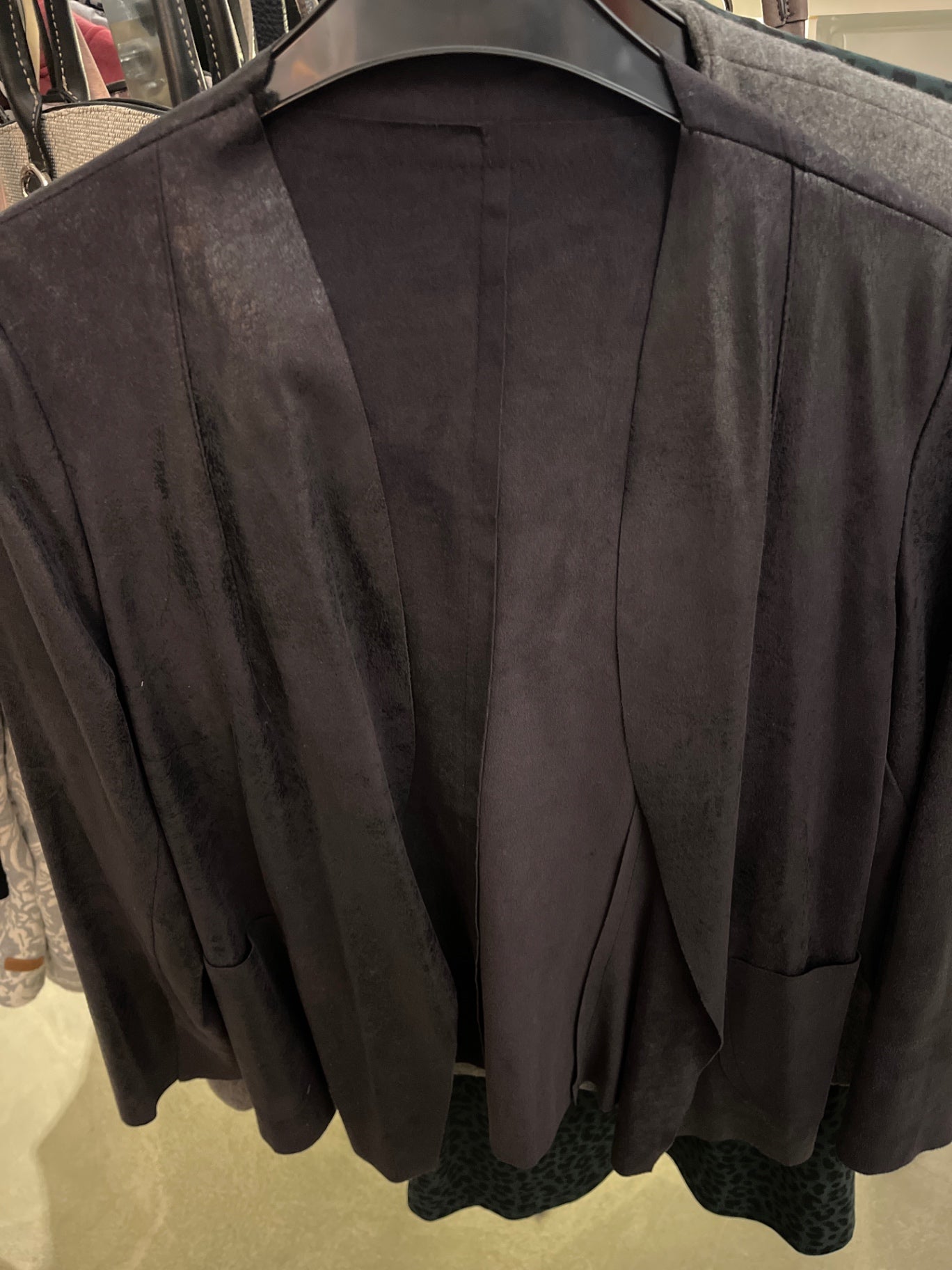 Unbekannt Cardigan Dunkelblau Größe: S/M