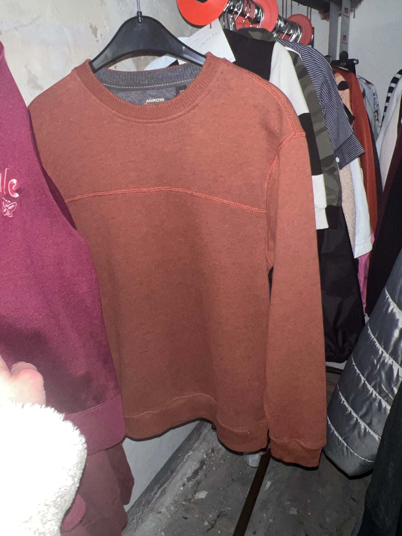 Arrow Pullover Rostbraun Größe: M
