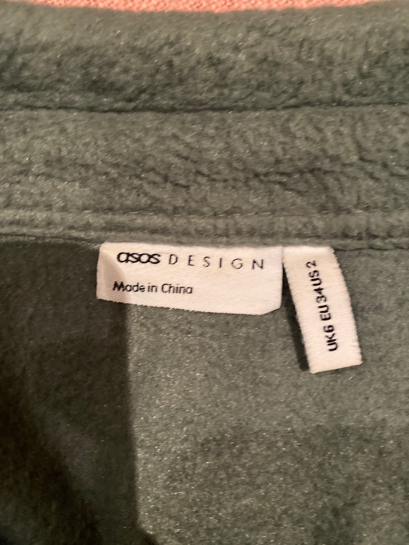 Türkise Hemdjacke Fleece