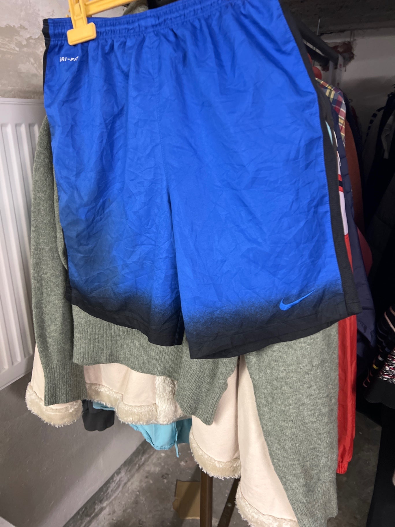 Nike Shorts Blau Größe: XXS