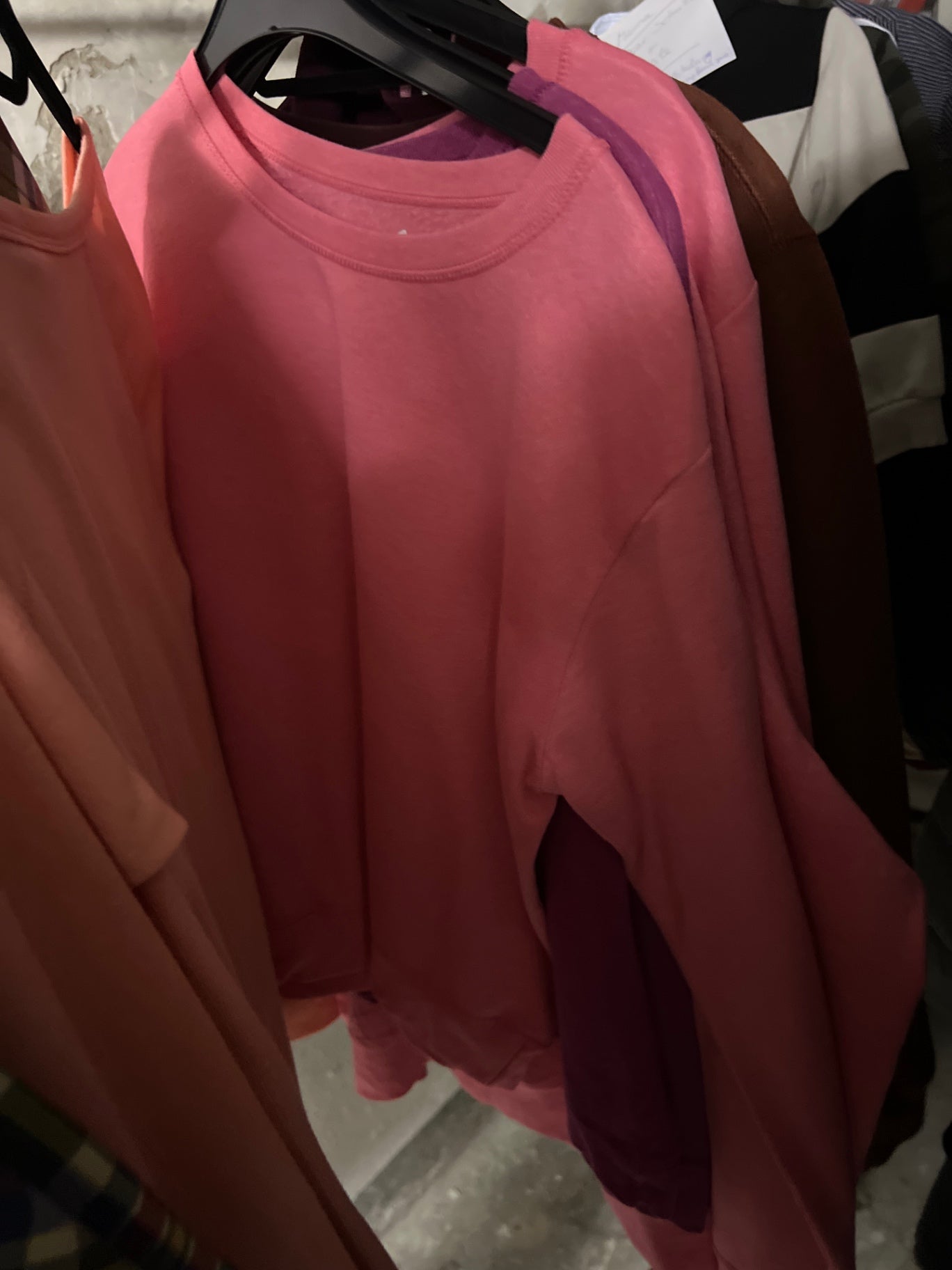 Hanes Pullover Rosa Größe: M
