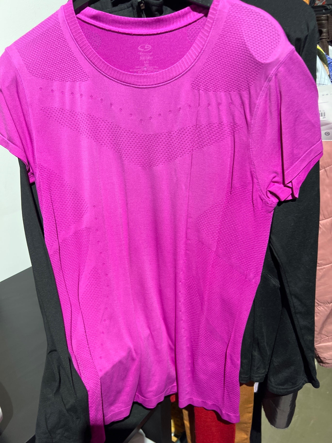Champion T-Shirt Pink Größe: M