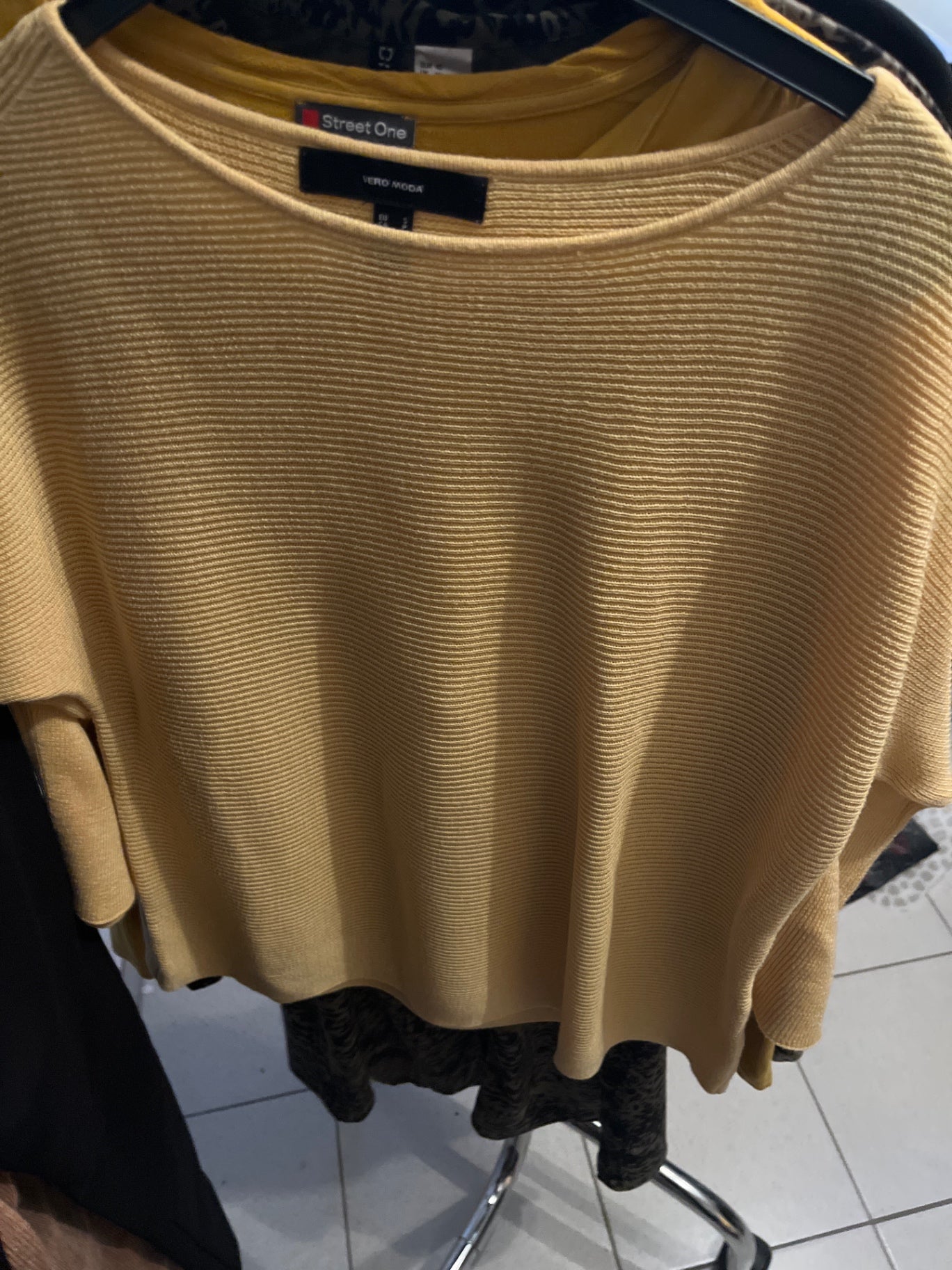 Vero Moda Pullover Gelb Größe: S