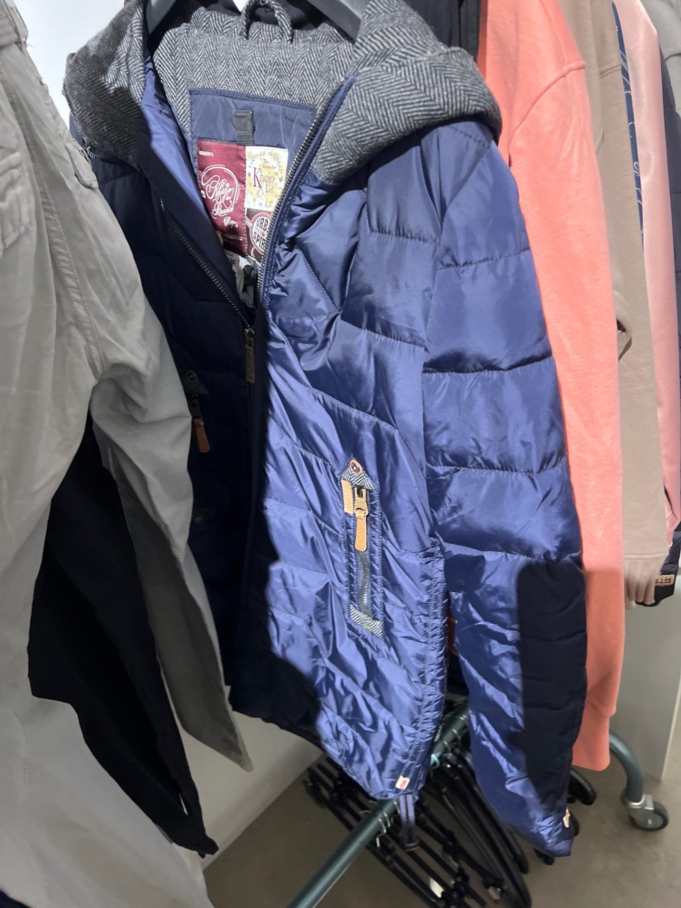 Khujo Mantel Blau Größe: L