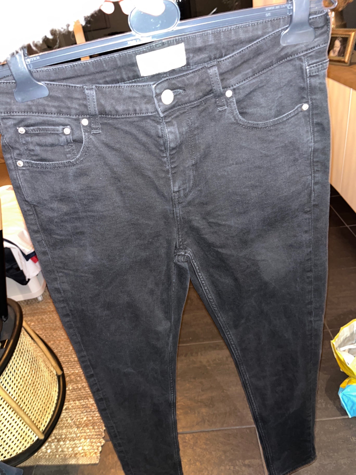 Asos Jeans Schwarz Größe: 31/32