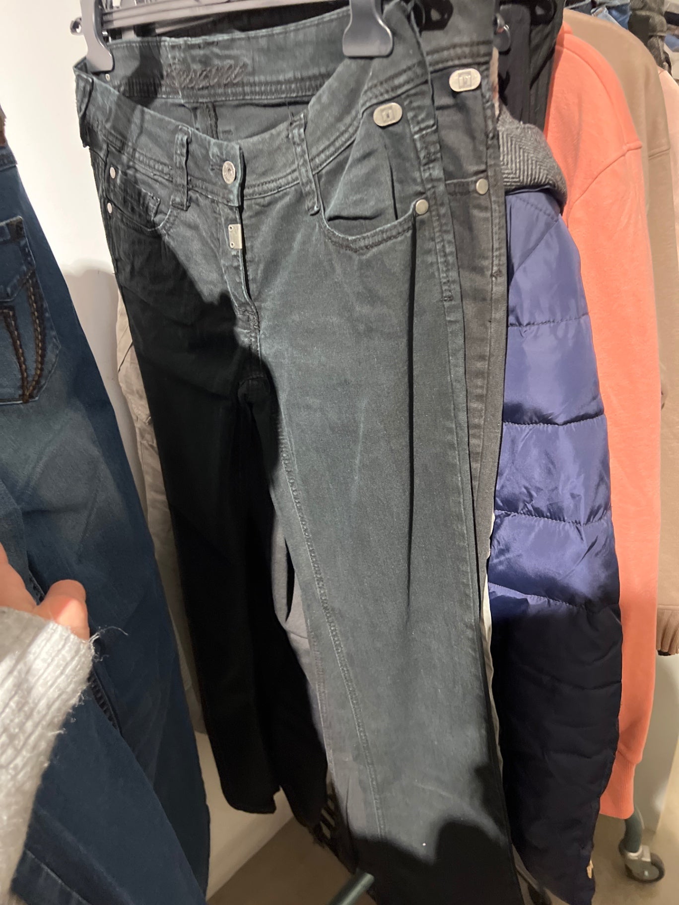 Time Zone Jeans Schwarz Größe: 38/30