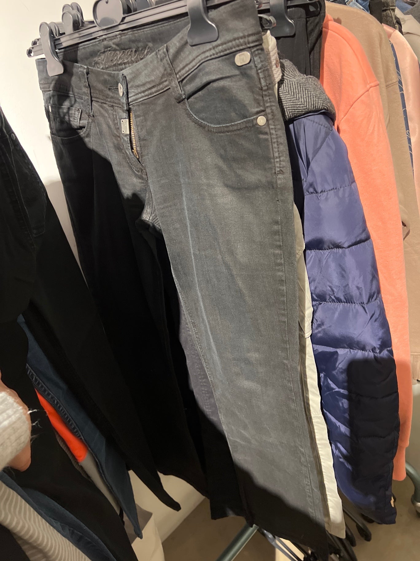 Time Zone Jeans Dunkelgrau Größe: 29/30