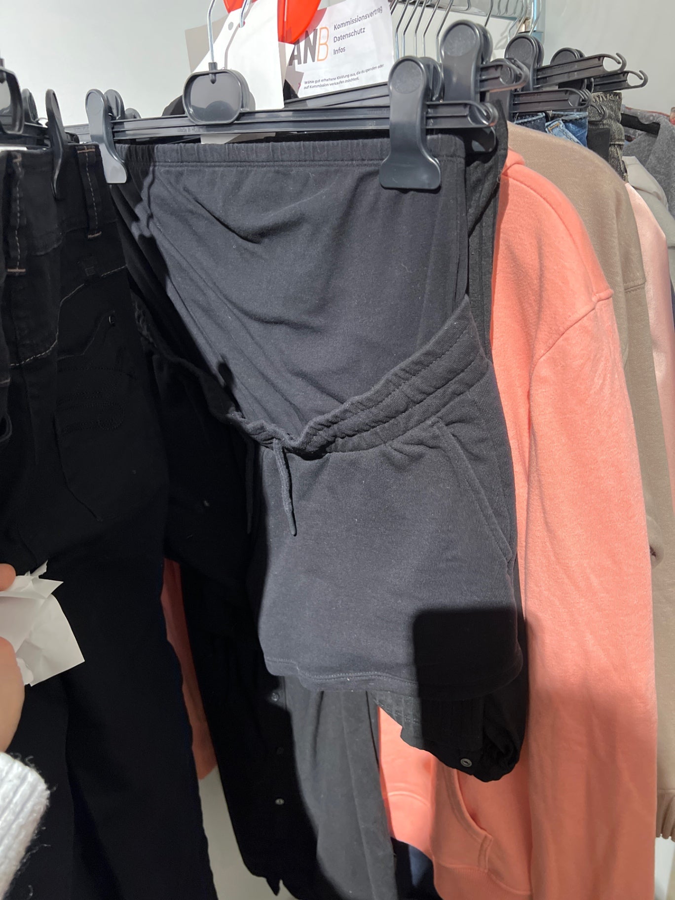 H&M Shorts Schwarz Größe: S