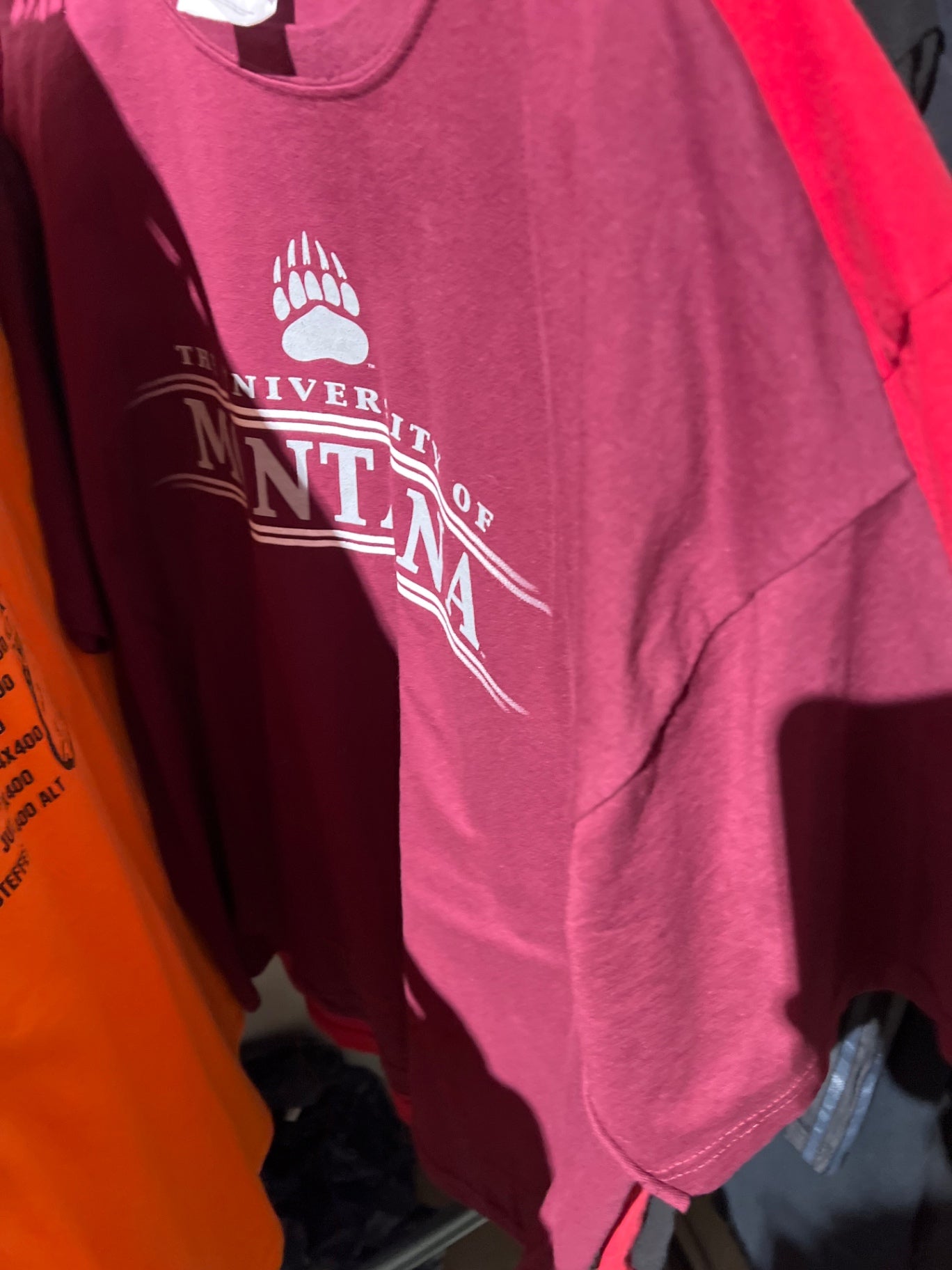 Gildan T-Shirt Amerika Bordeaux Größe: XL