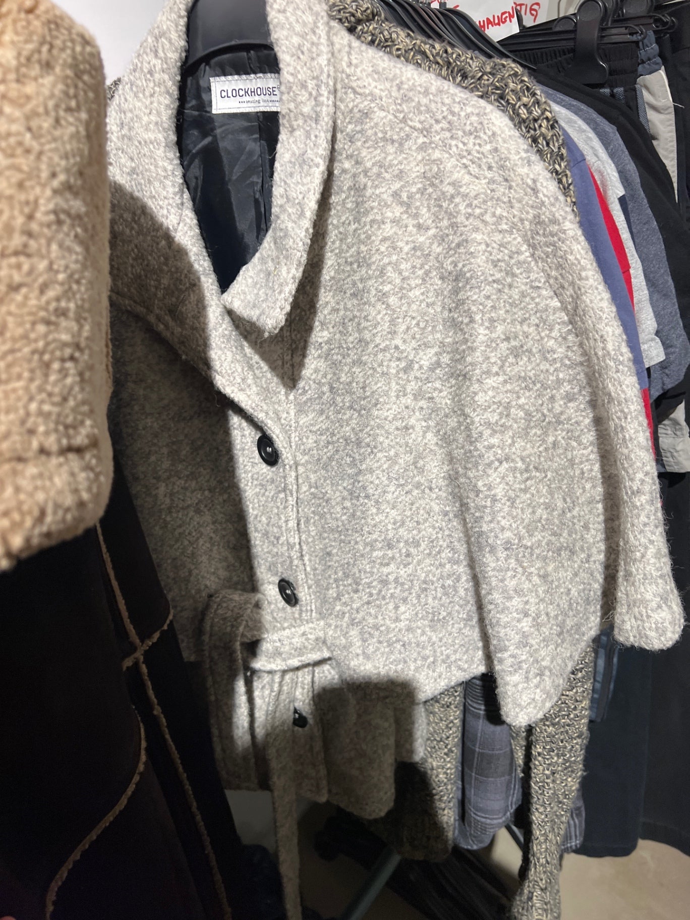 Clockhouse Jacke Grau Größe: XS