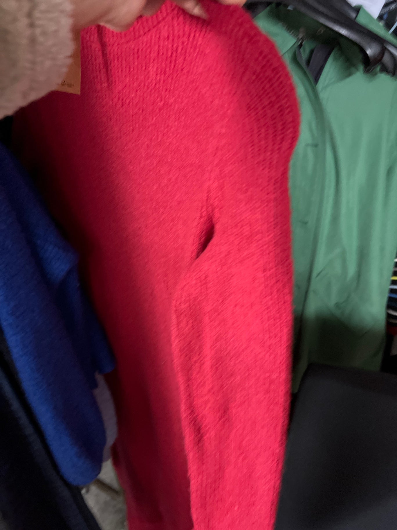 Rainbow Pullover Rot Größe: S