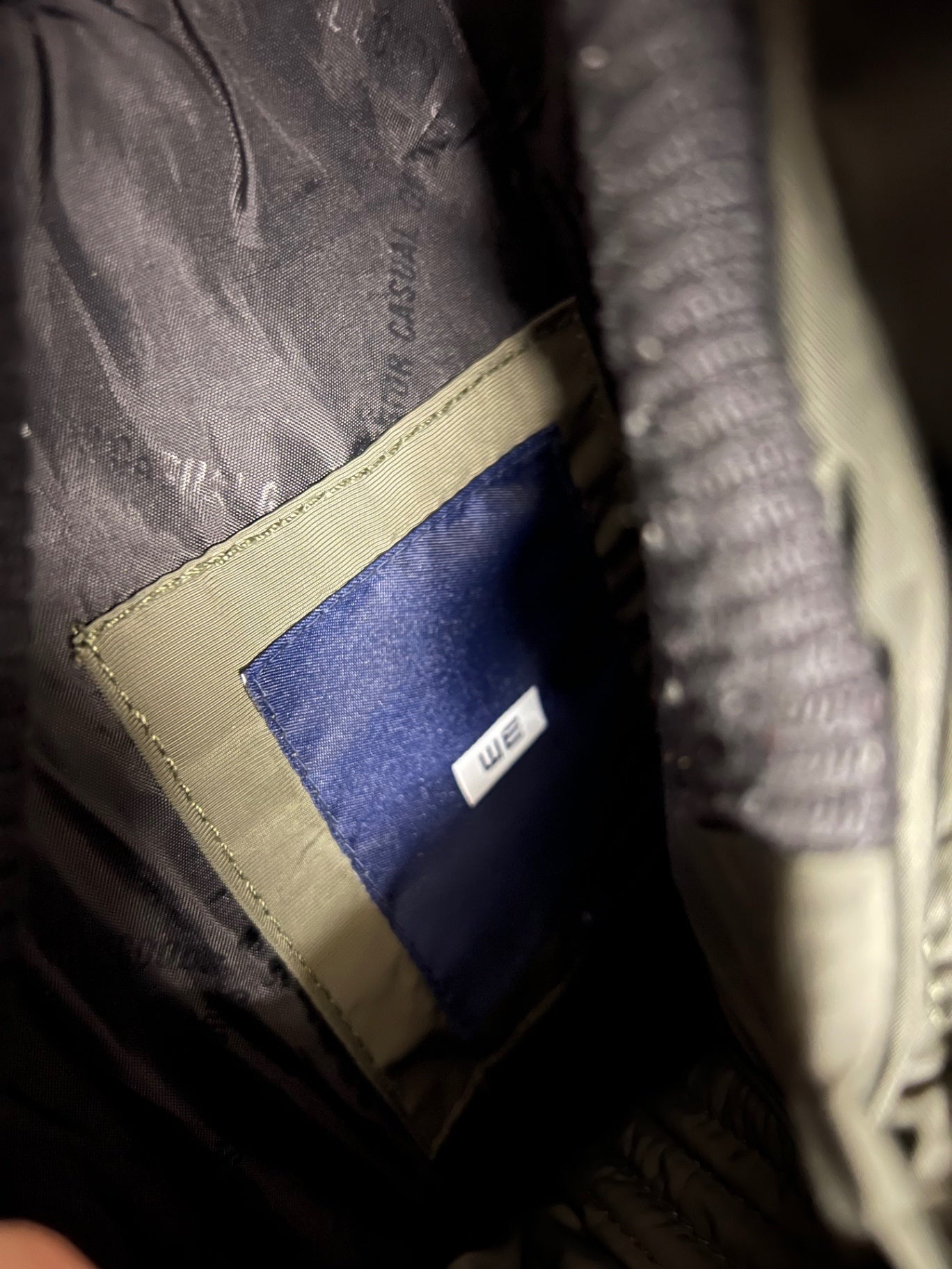 WE Steppjacke Olivgrün Größe: L