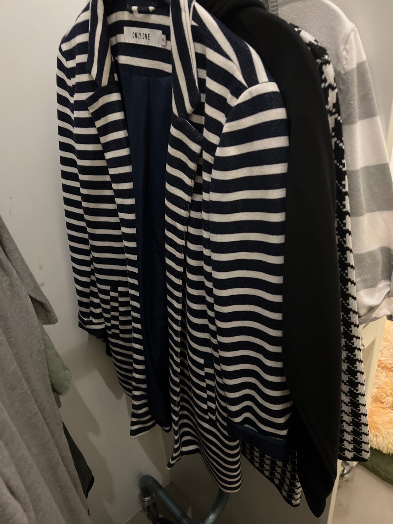 Only One Jacke gestreift Größe: 36