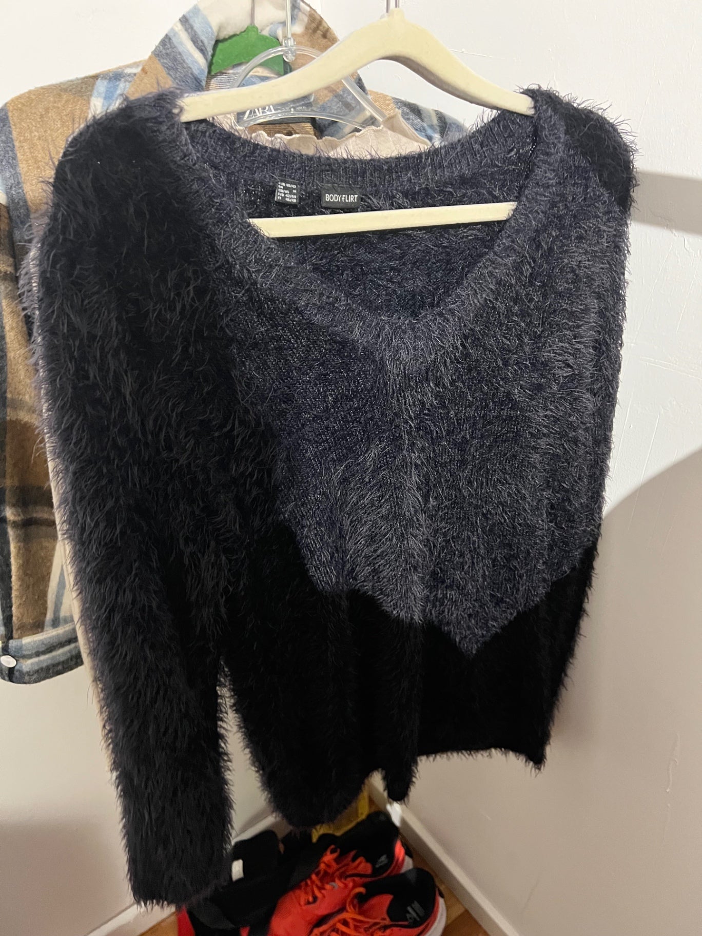 Bodyflirt Pullover Schwarz Größe: M