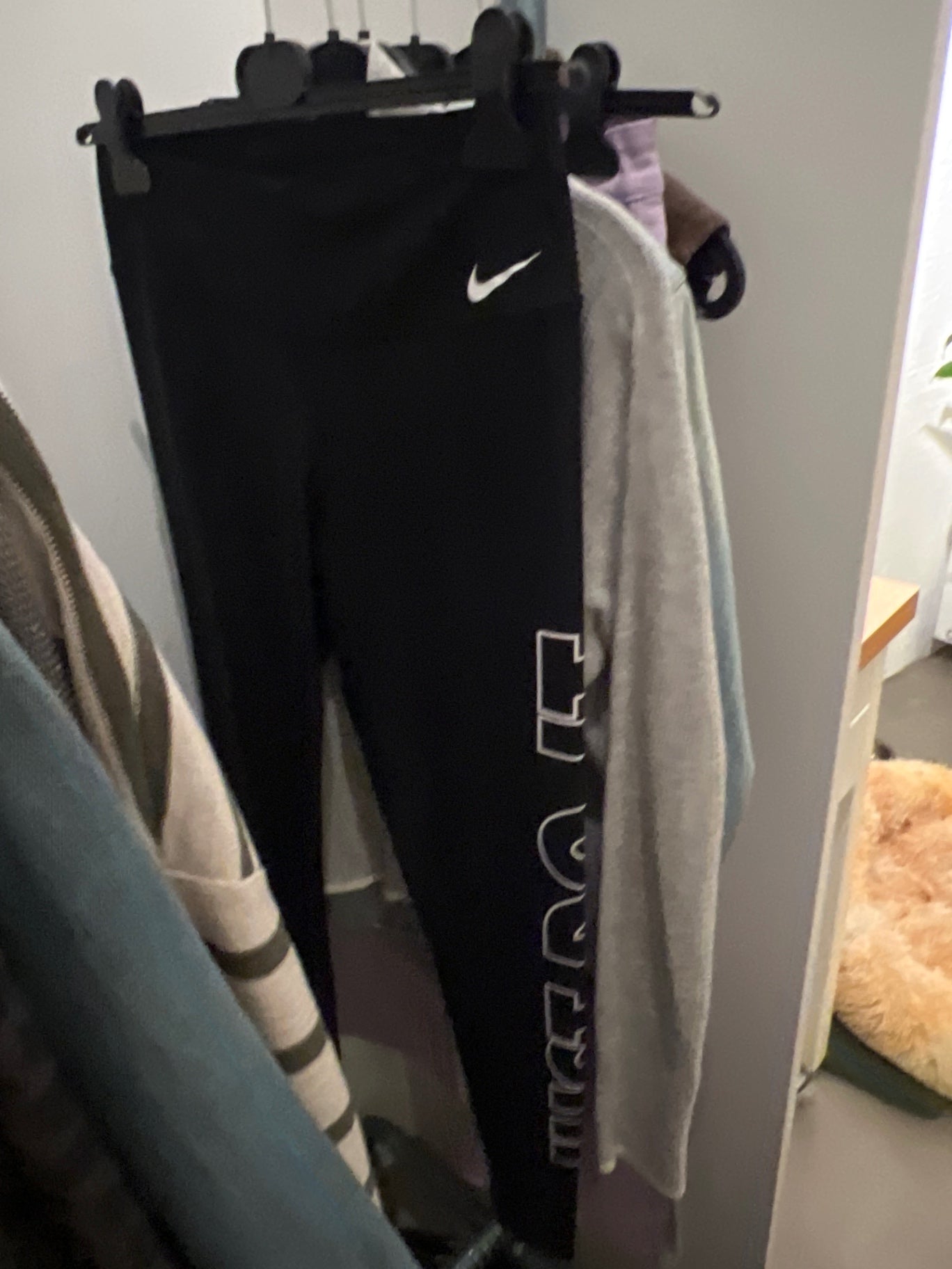 Nike Leggings Schwarz Größe: L