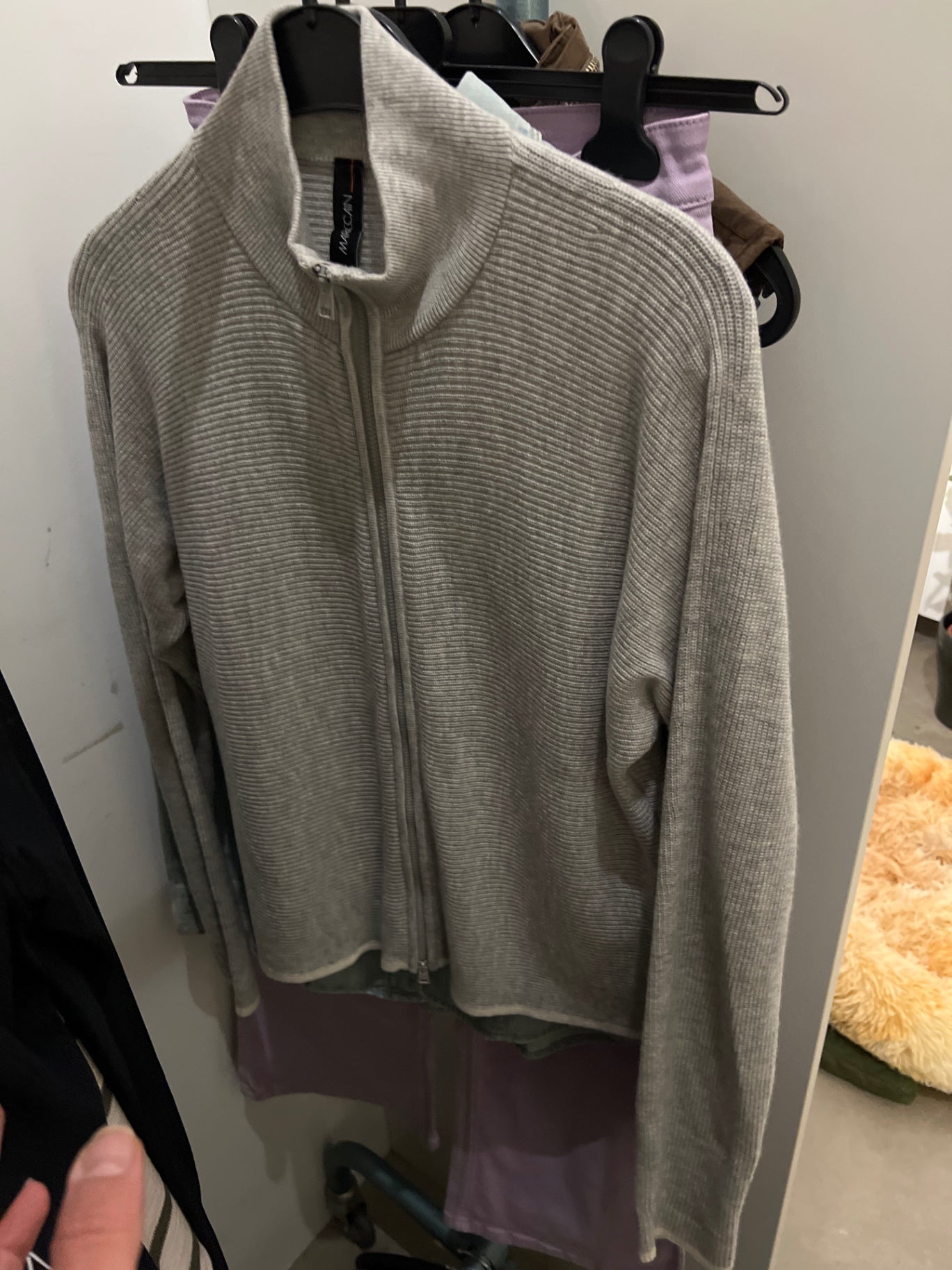 MARCCAIN Strickjacke Grau Größe: M