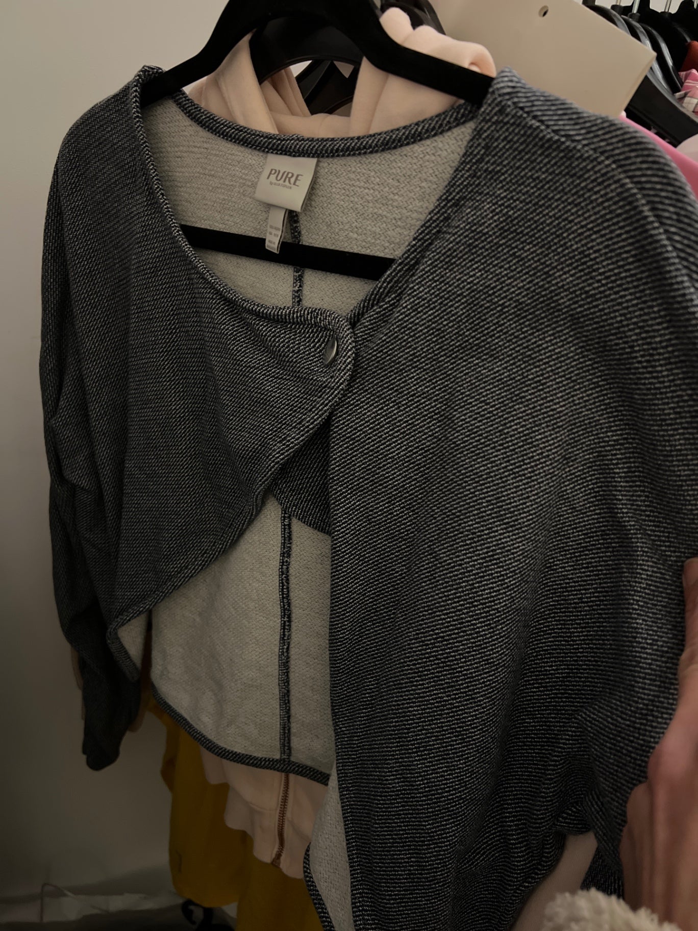 PURE Jacke Grau Größe: 46/48