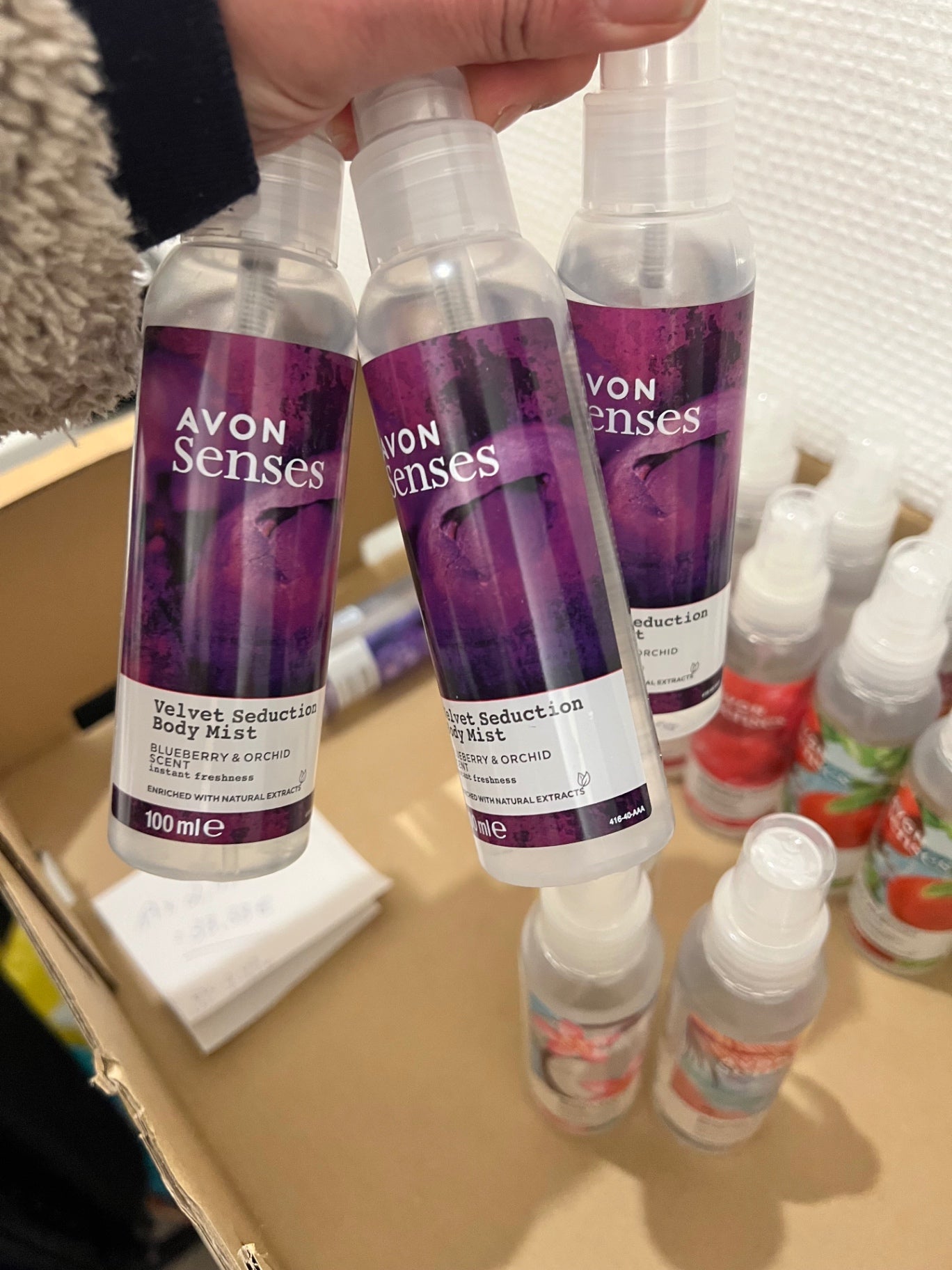 Avon Body Mist Velvet Seduction