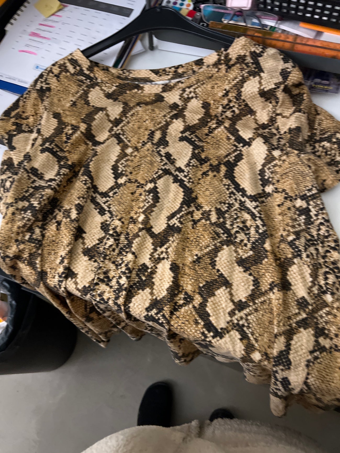 T-Shirt beige Größe: S