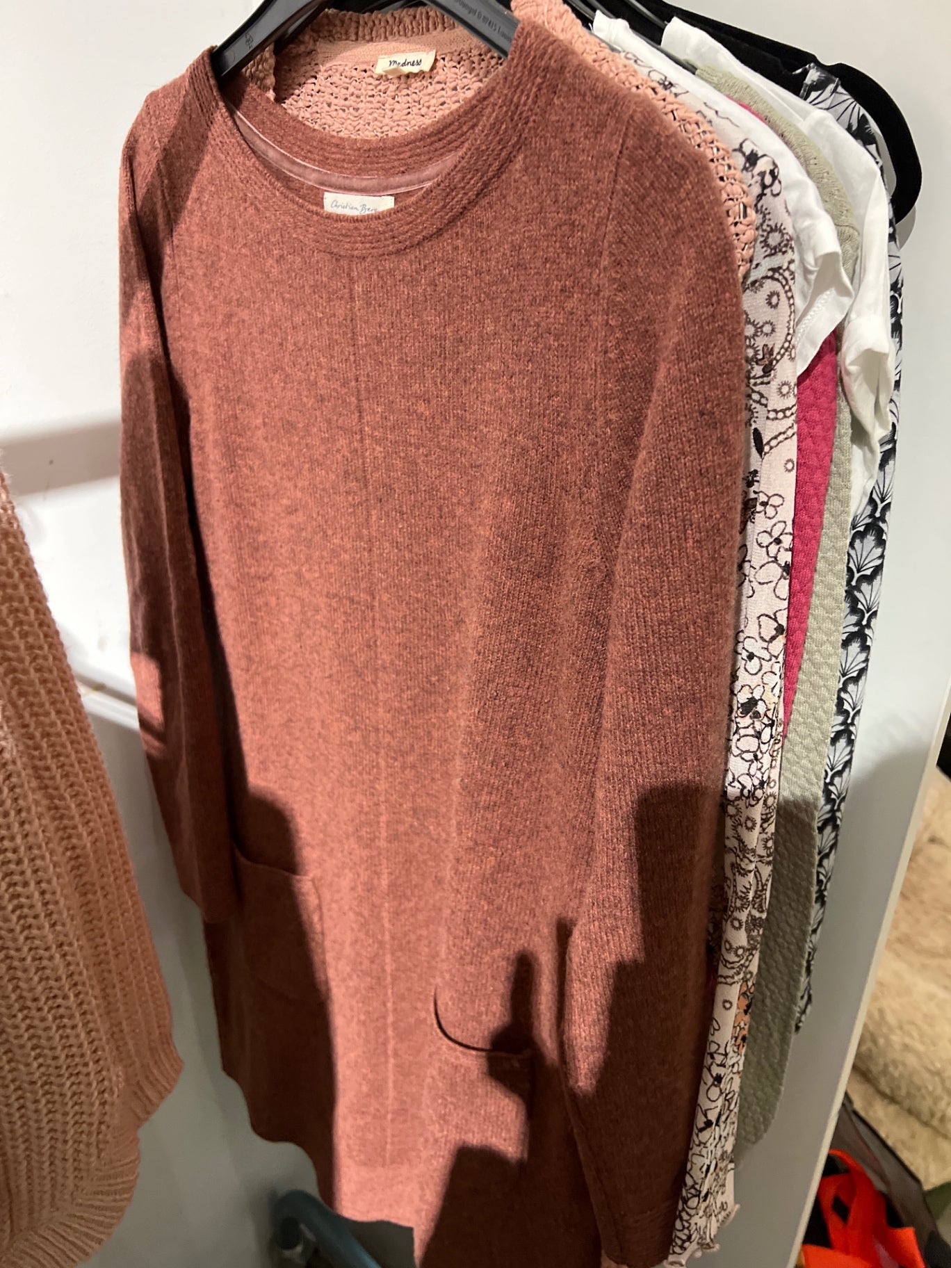 Christian Berg Pullover Merinowolle Größe: 38