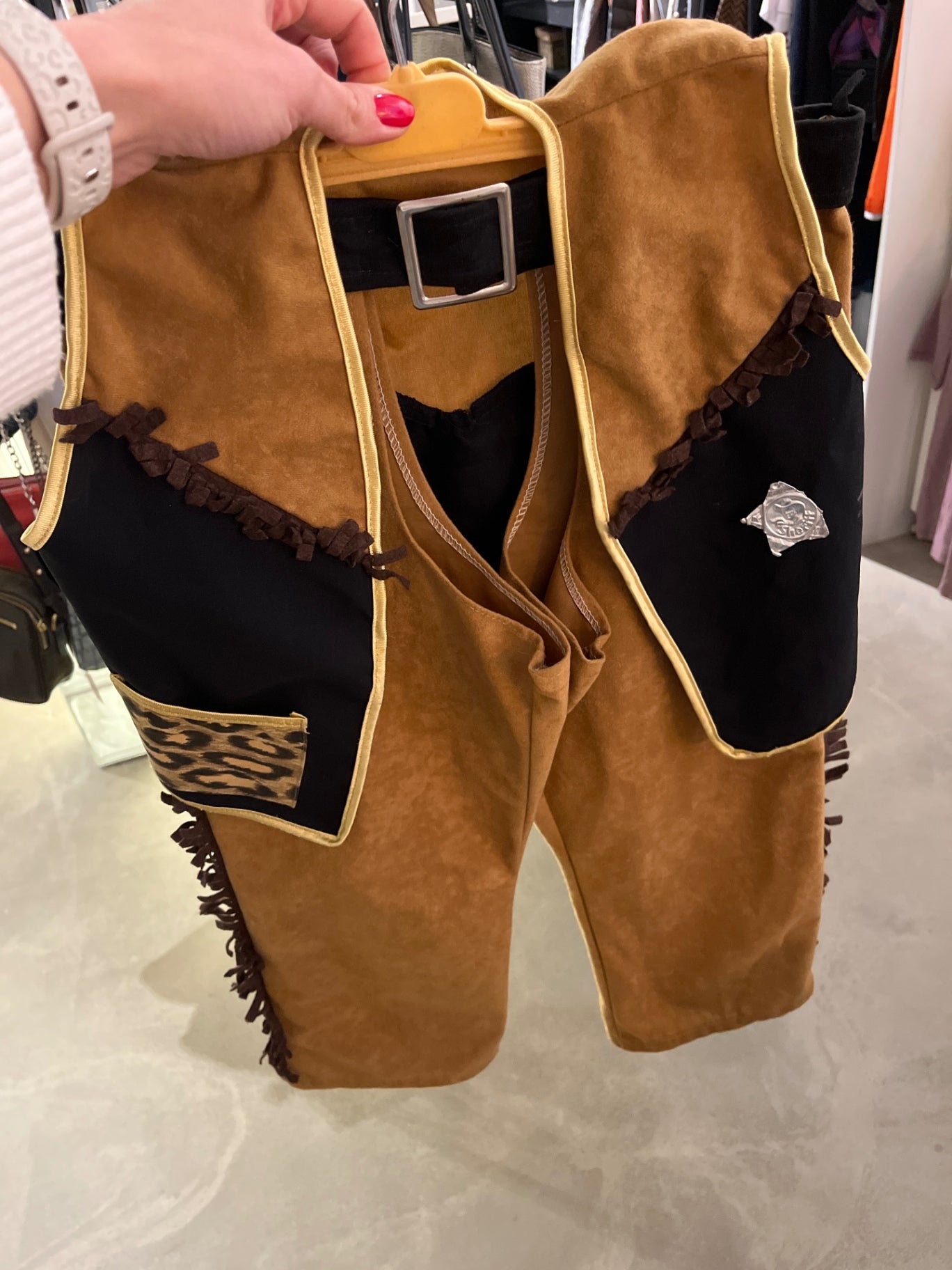 Cowboykostüm 2-teilig Größe: 128