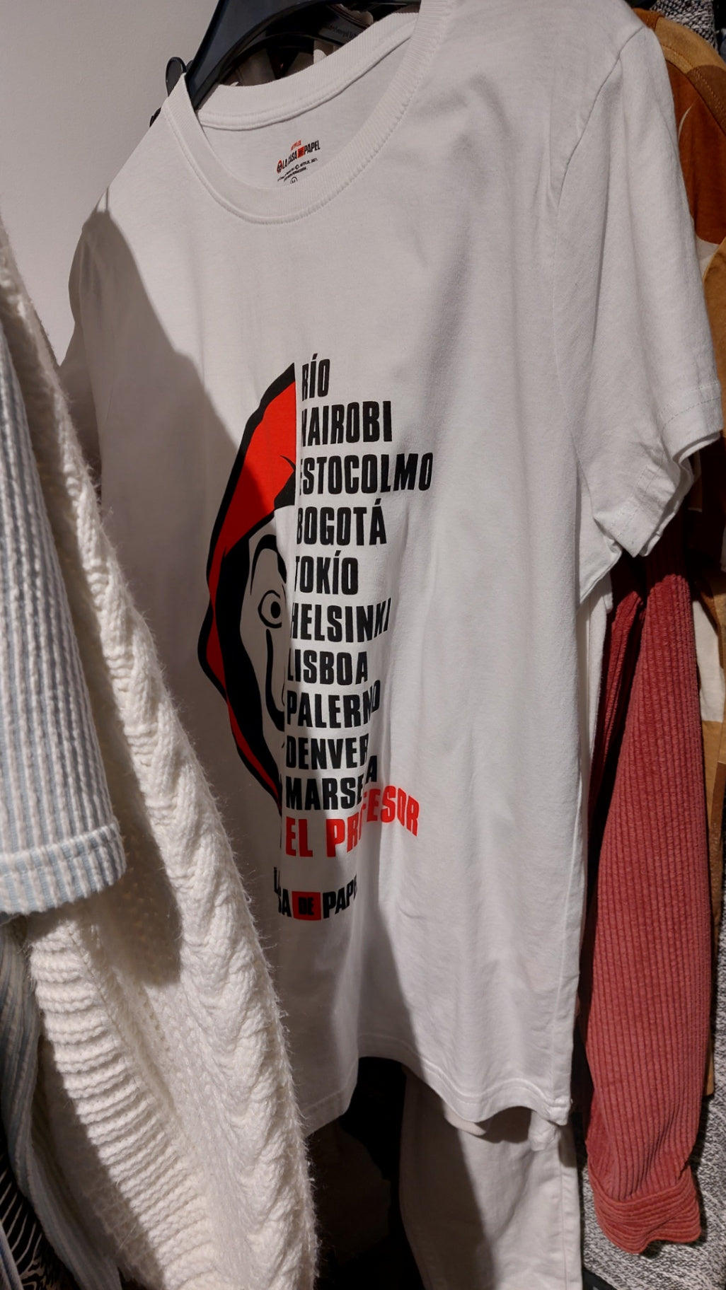 La Casa de Papel T-Shirt B-WARE Größe: M