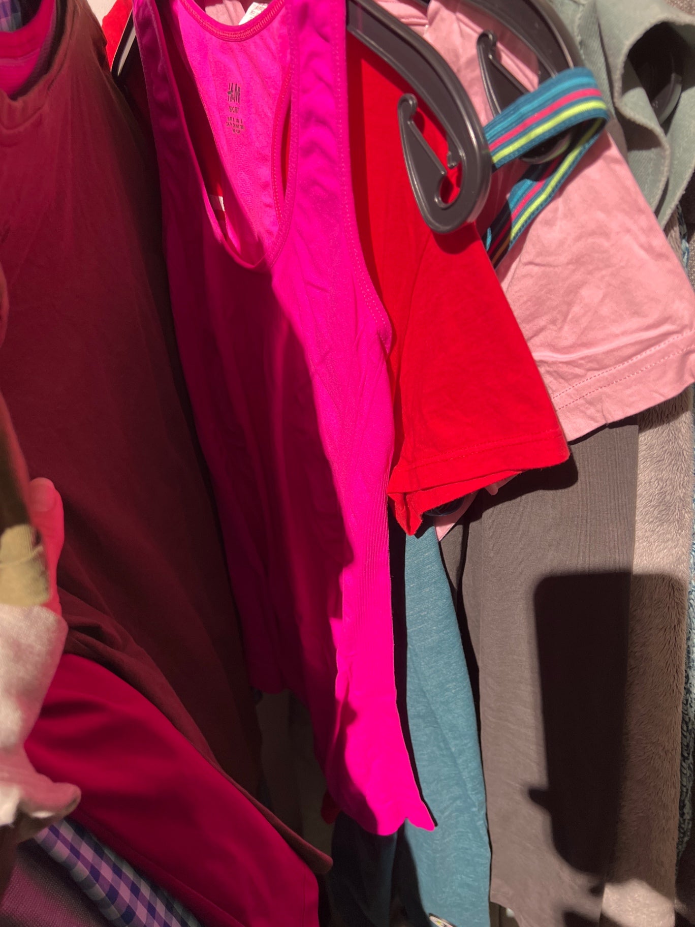 H&M Sporttop pink Größe: S