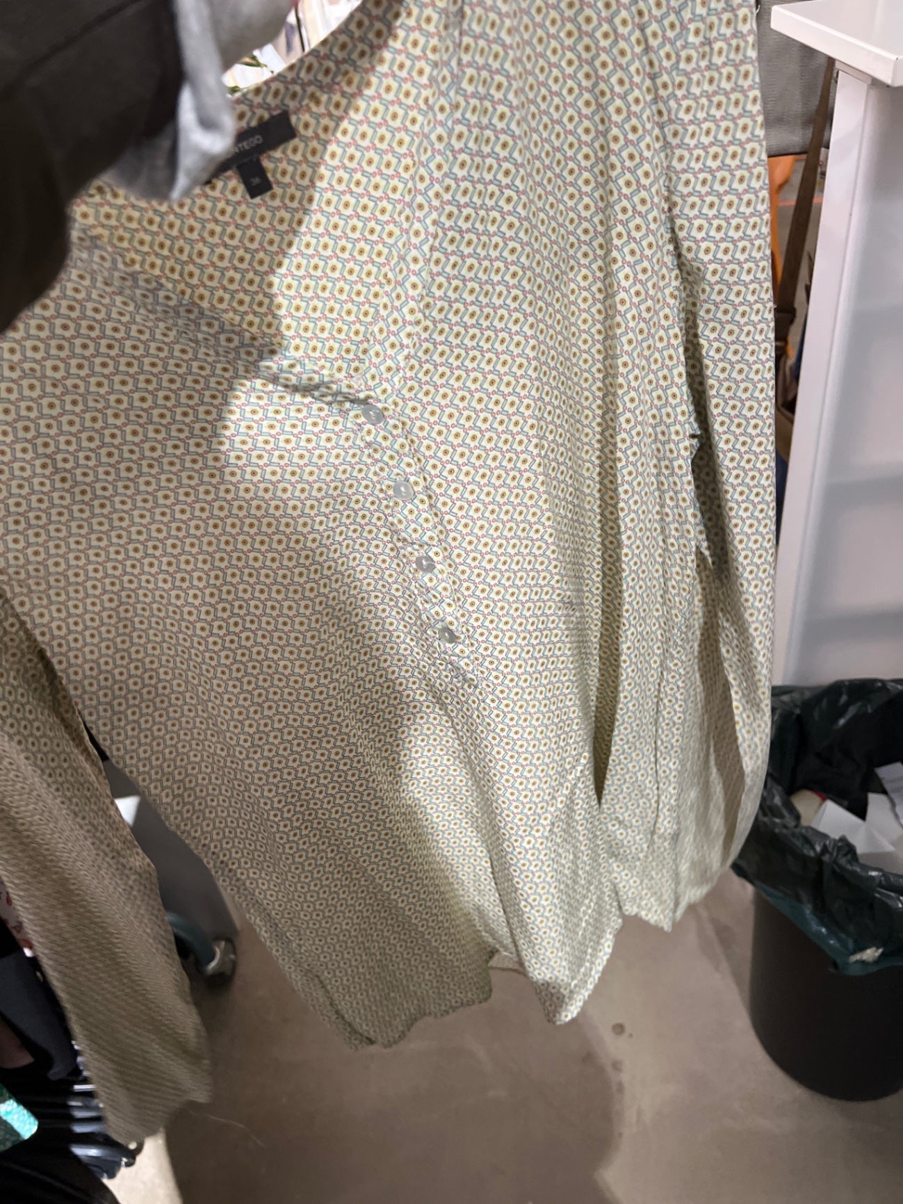 Montego Bluse Grün mit Muster Größe: S