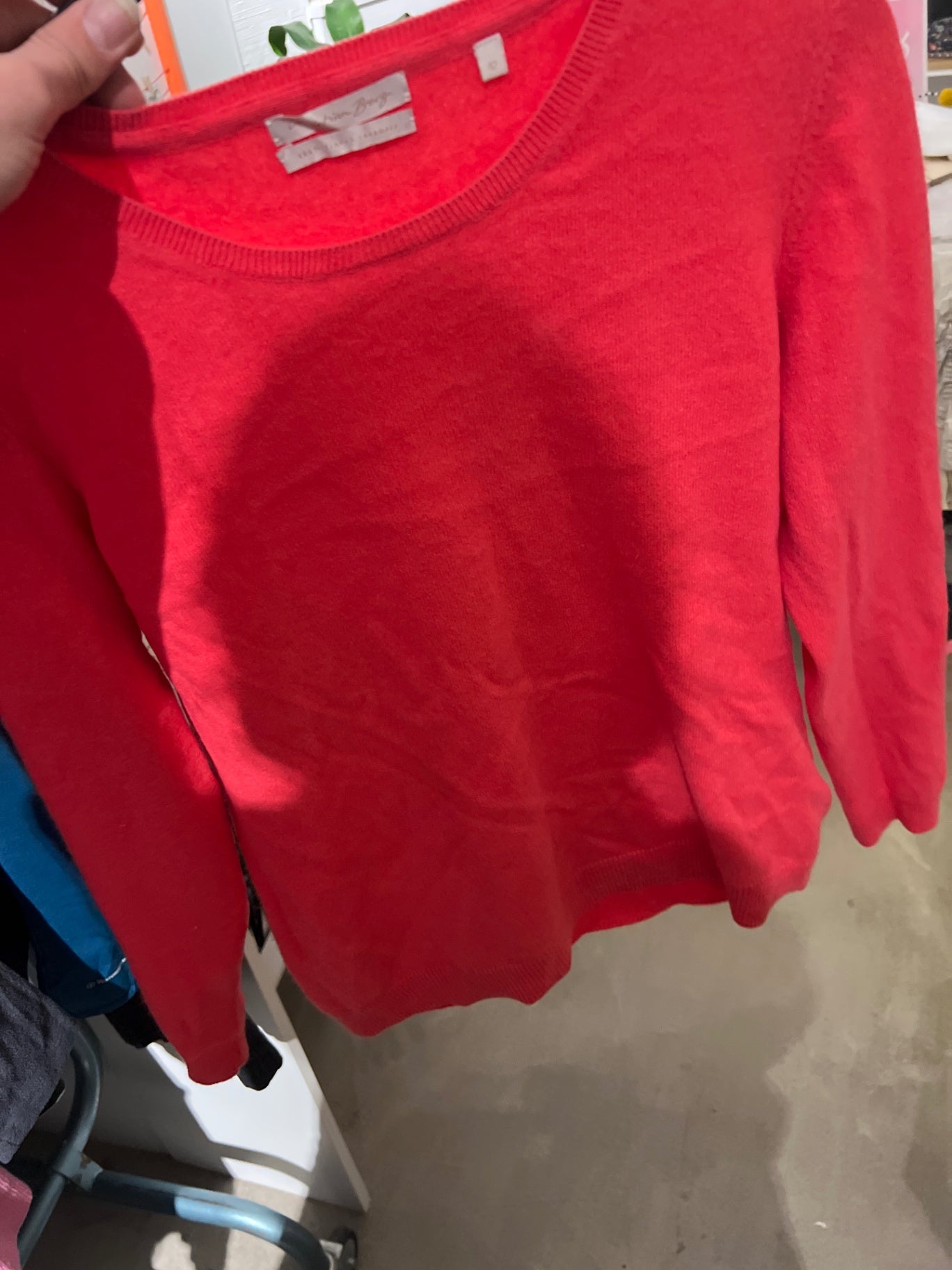 Christian Berg Cashmere Pullover Rot Größe: M