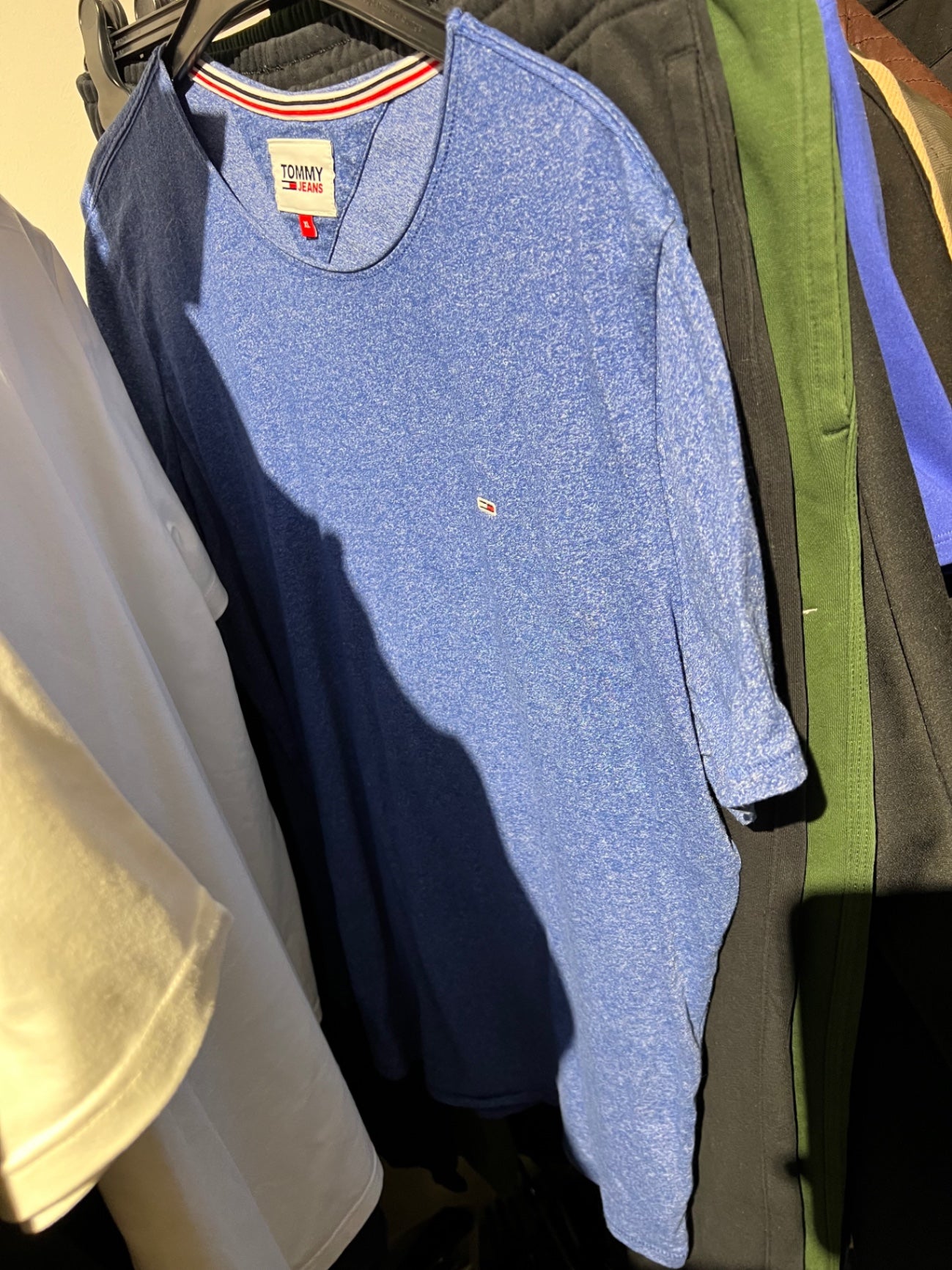 Tommy Jeans T-Shirt Blau Größe: XL