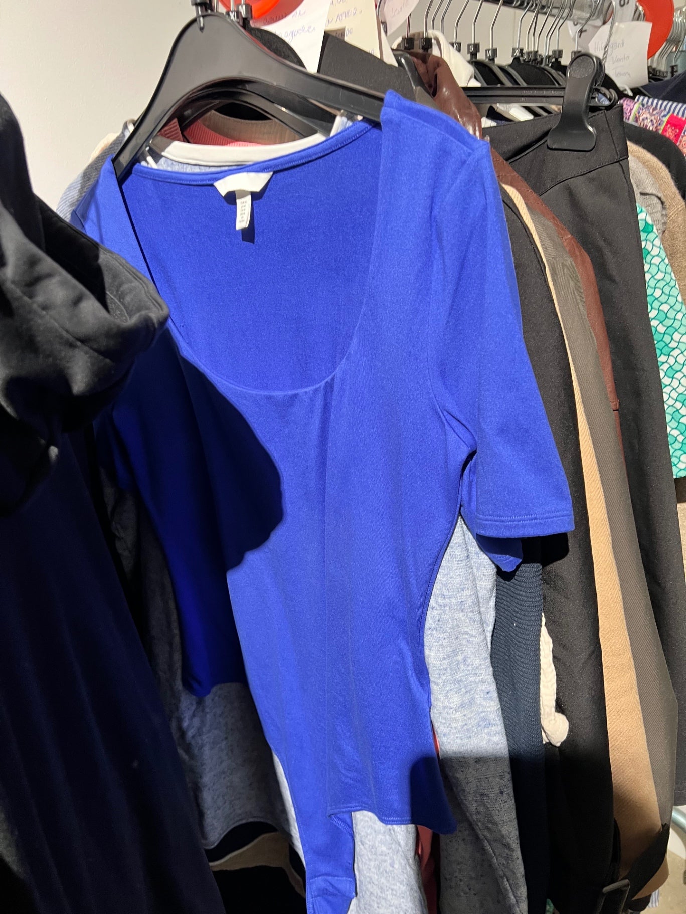 H&M Body Blau Größe: M