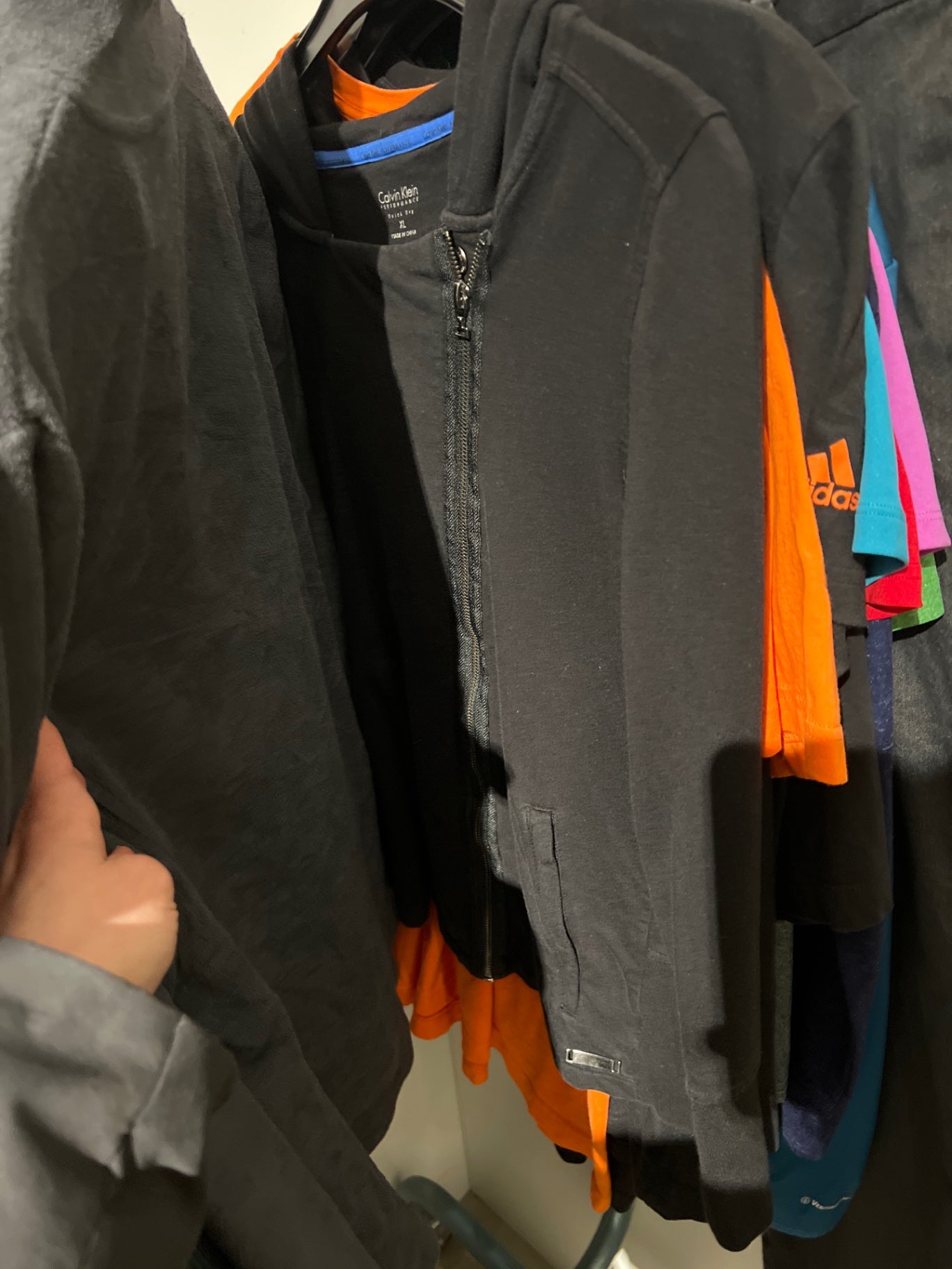 Calvin Klein Jacke Schwarz Größe: S