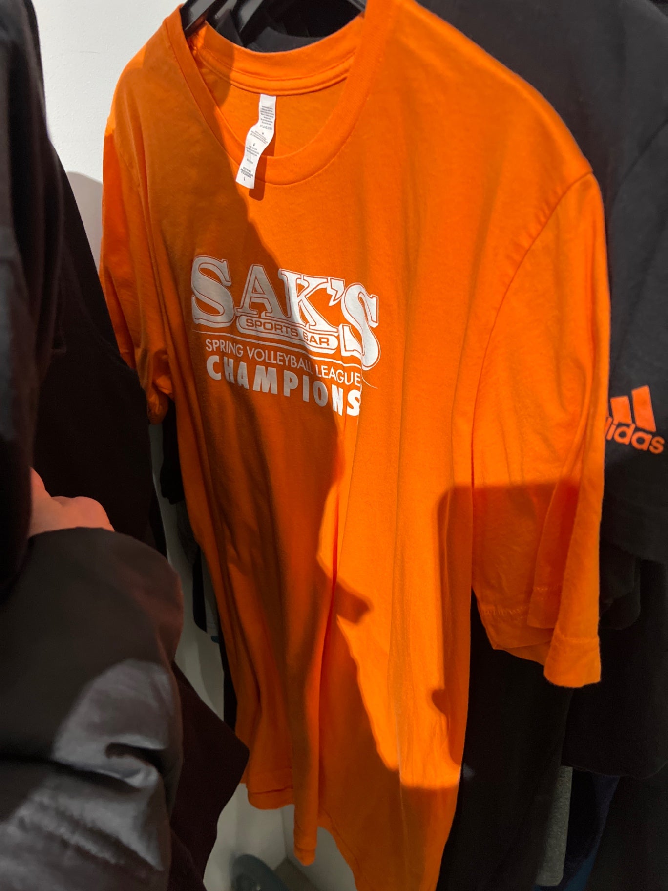 Original American Volleyball Shirt Orange Größe: L