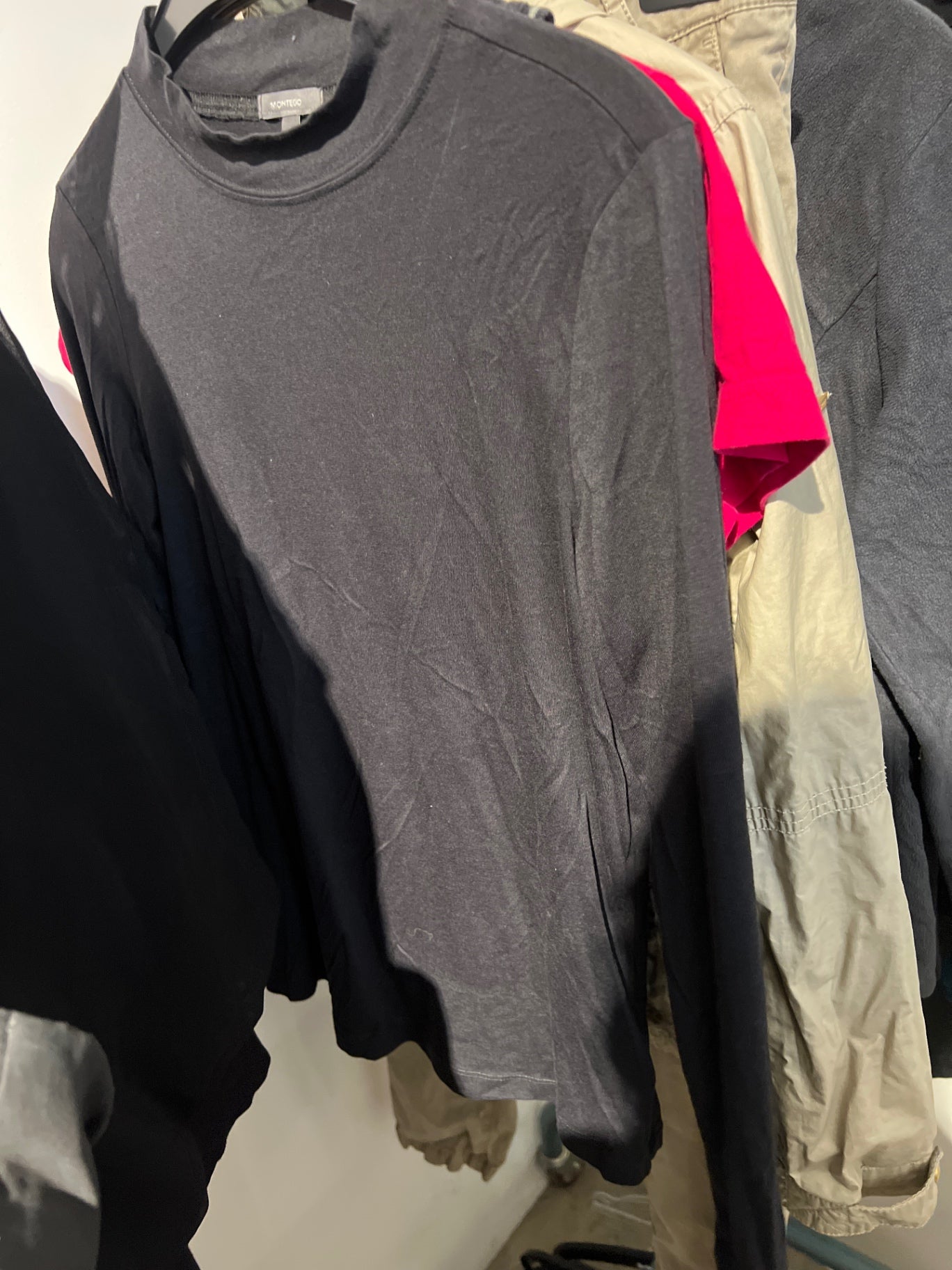 Montego Langarmshirt Schwarz Größe: S