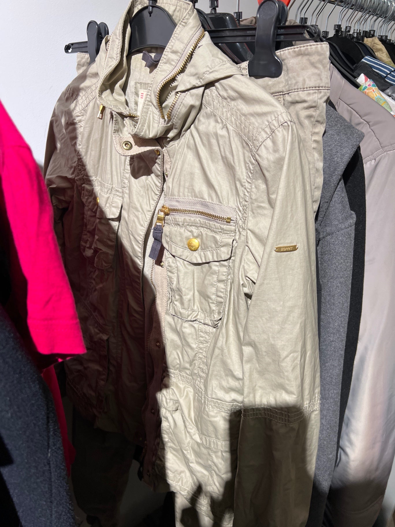 Esprit Jacke Beige Größe: S