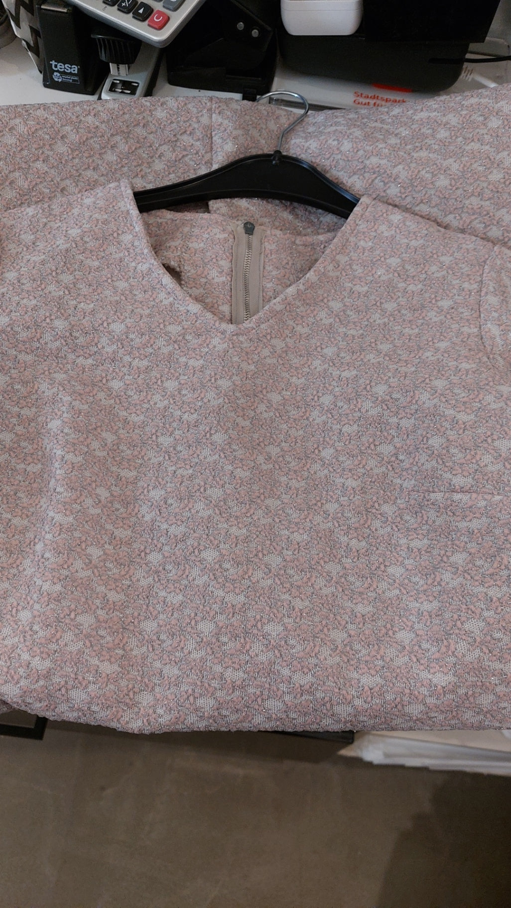 Nicht bekannt Kleid Rosa Größe: