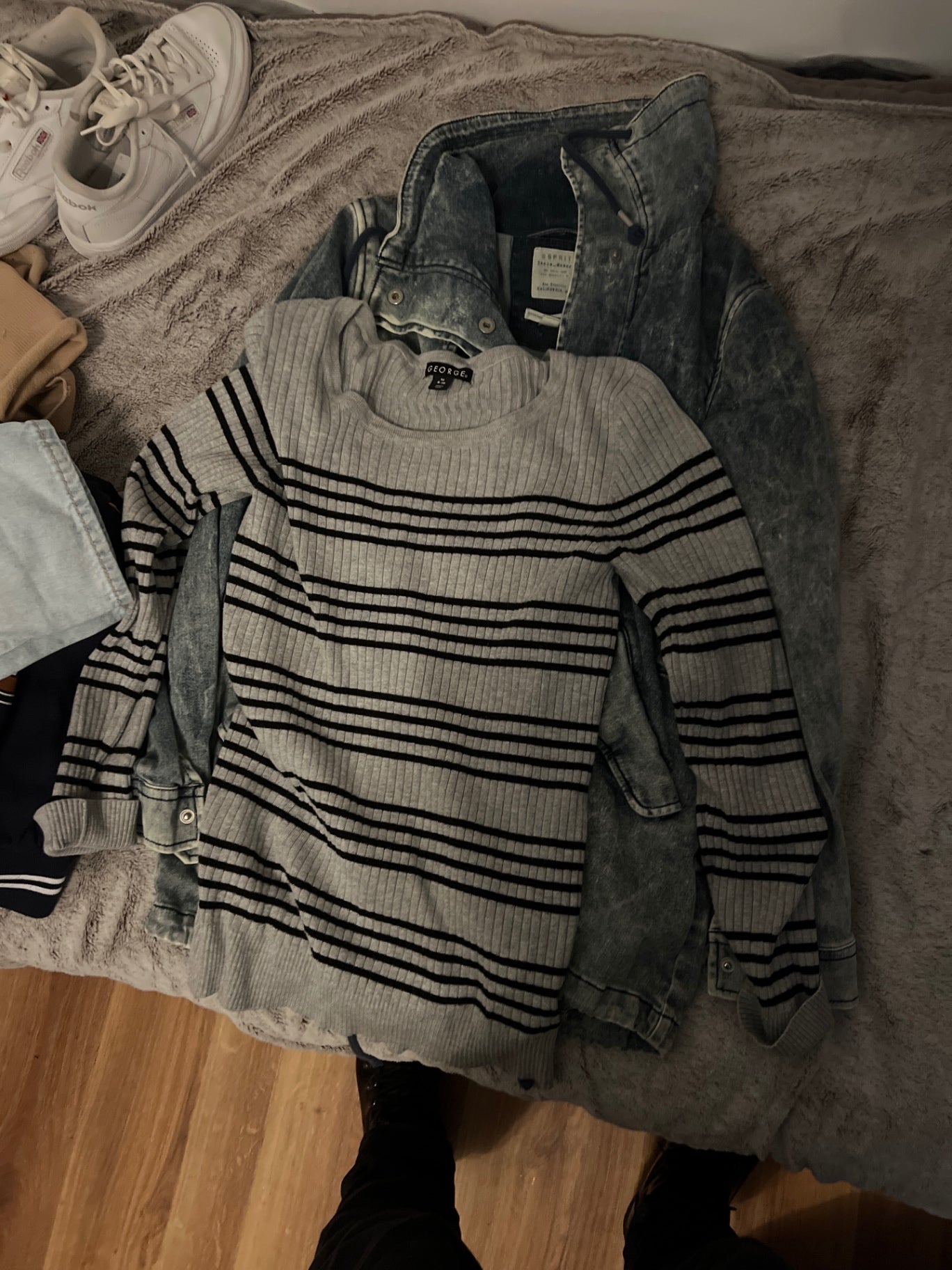 George Pullover Grau Größe: M