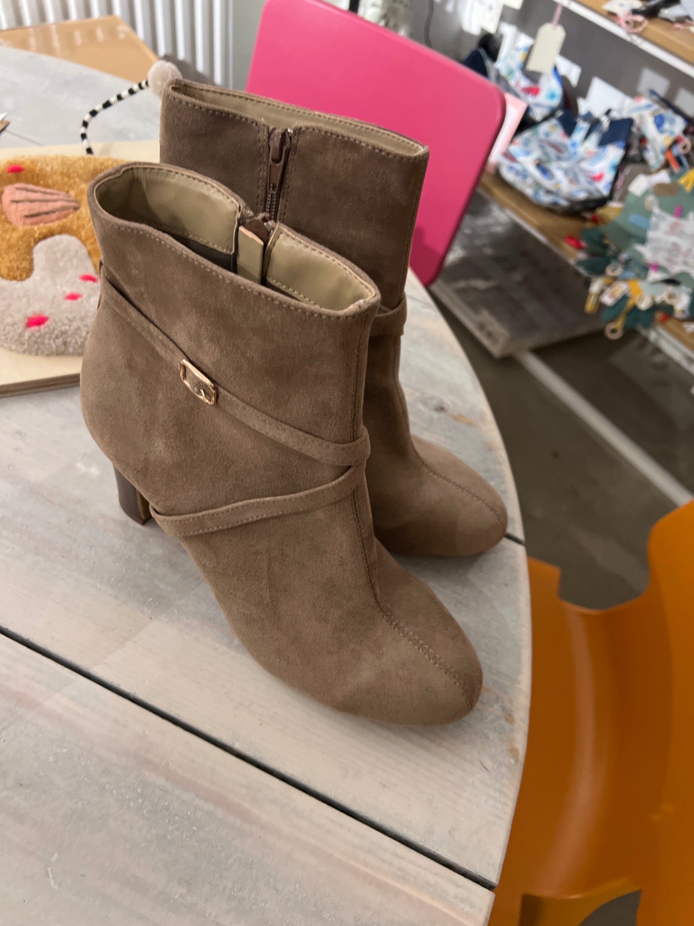 Bonbrix Stiefeletten Braun Größe: 41