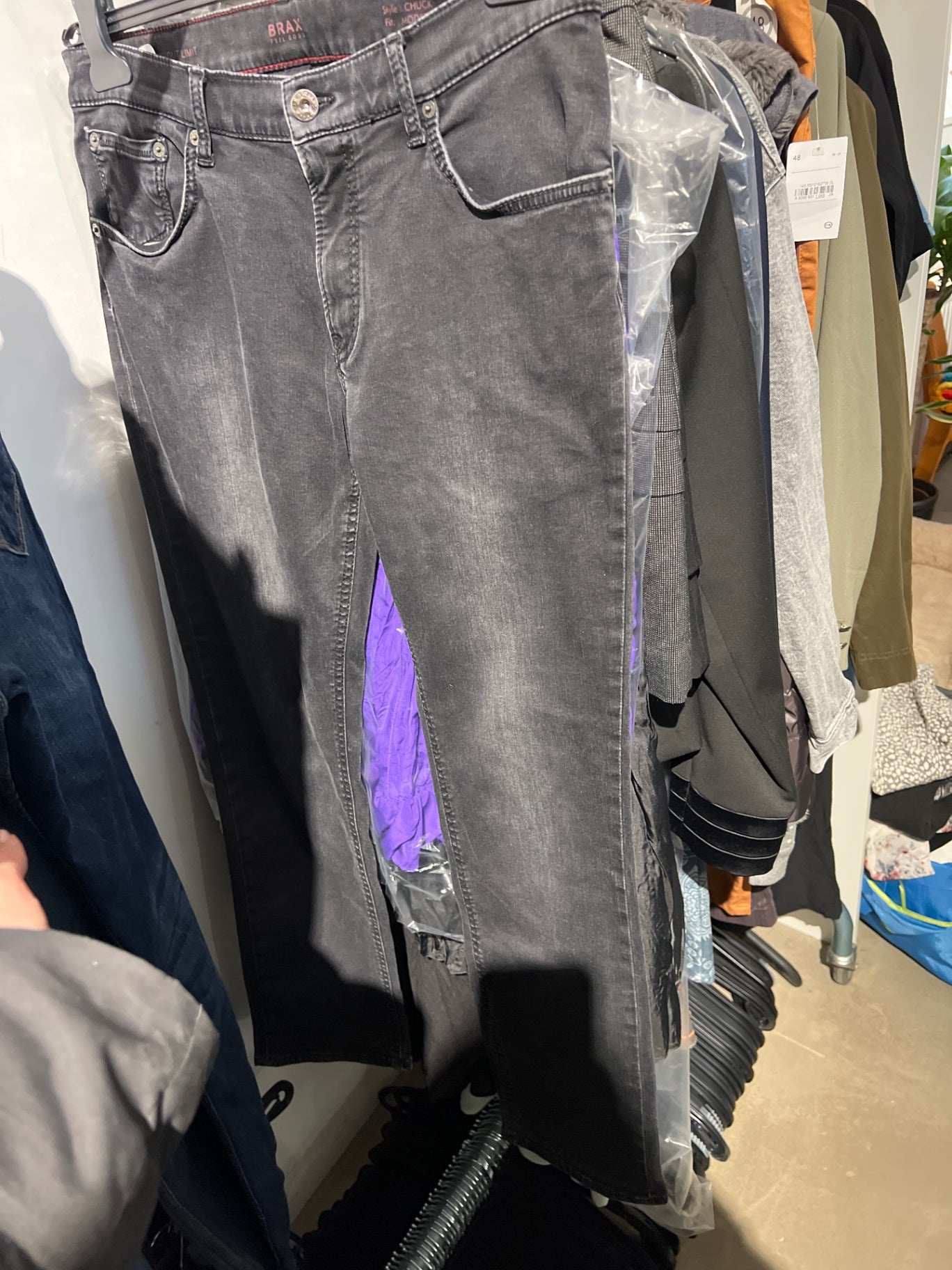 Brax Jeans Grau Größe: 33/30