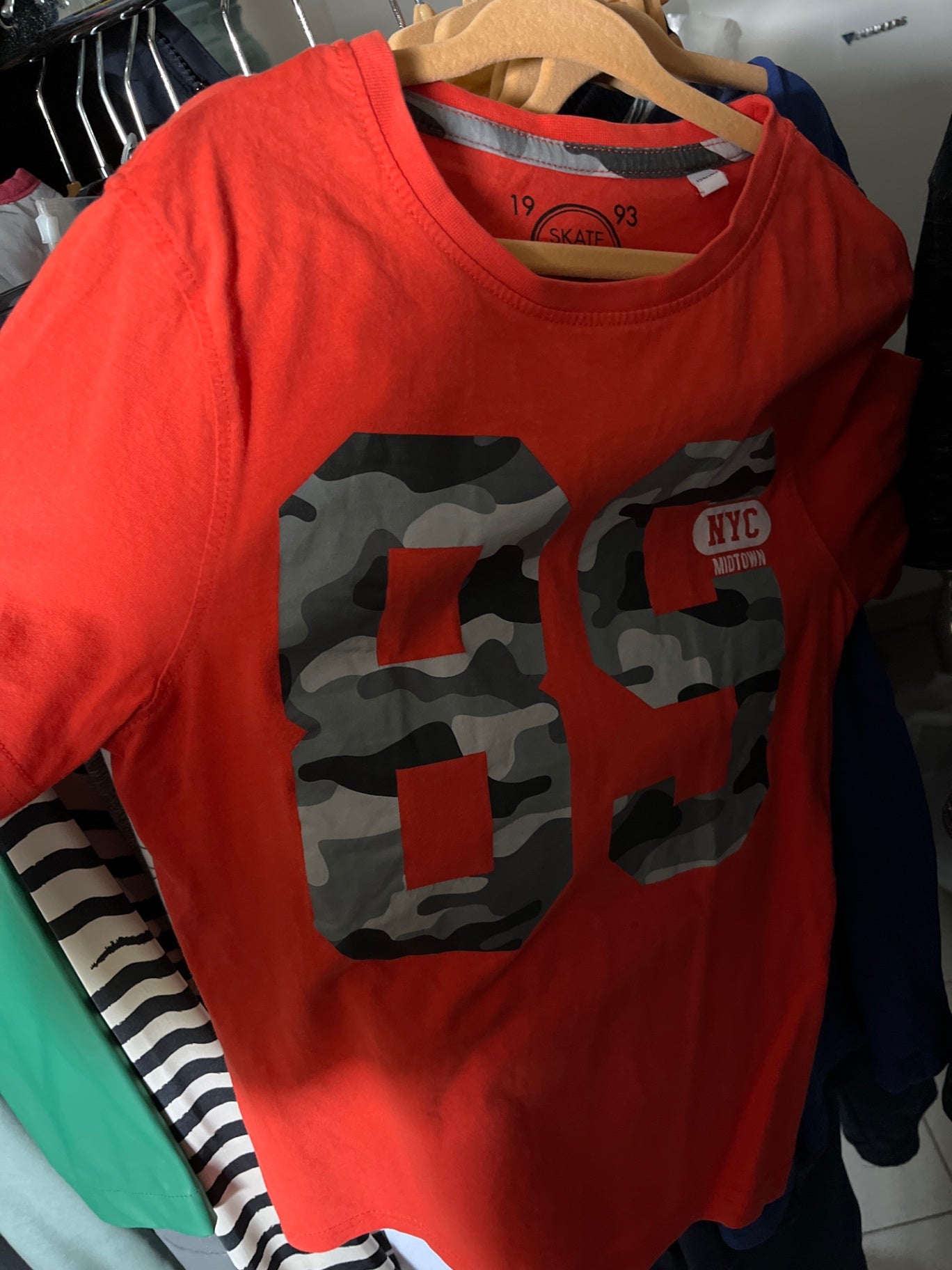SKATE T-Shirt Rot Größe: 134/140
