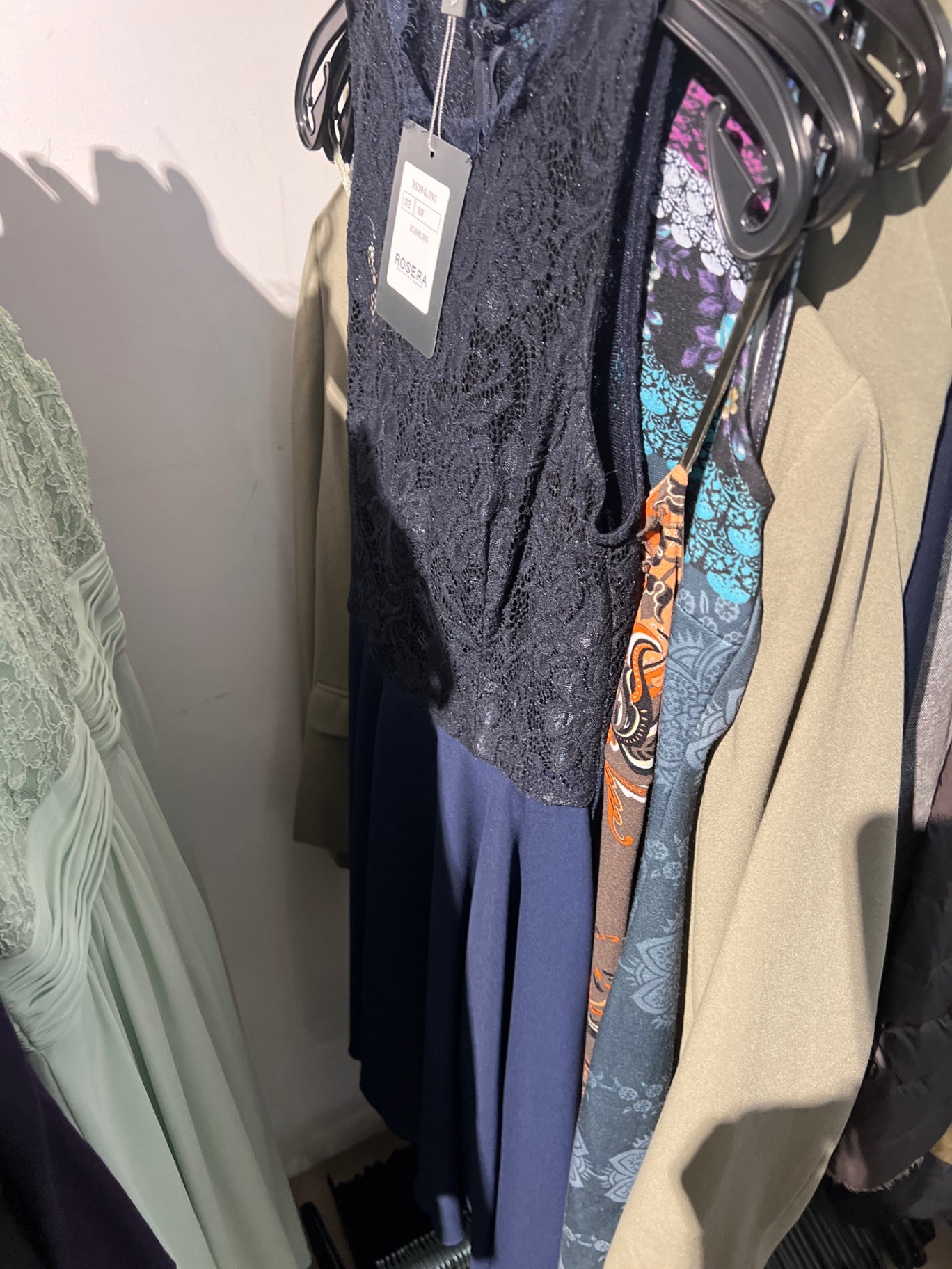 Rosera Kleid Dunkelblau Größe: S