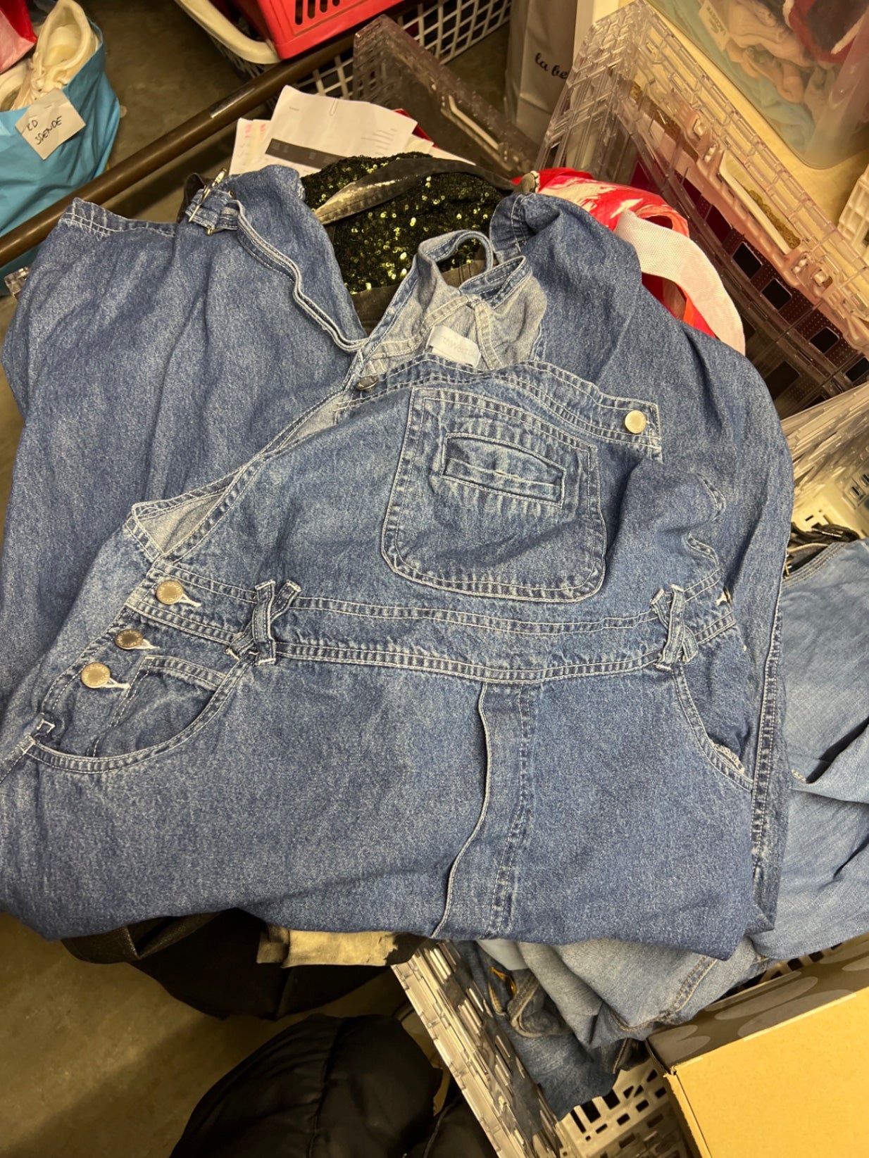 North West Latzhose Blau Größe: XL
