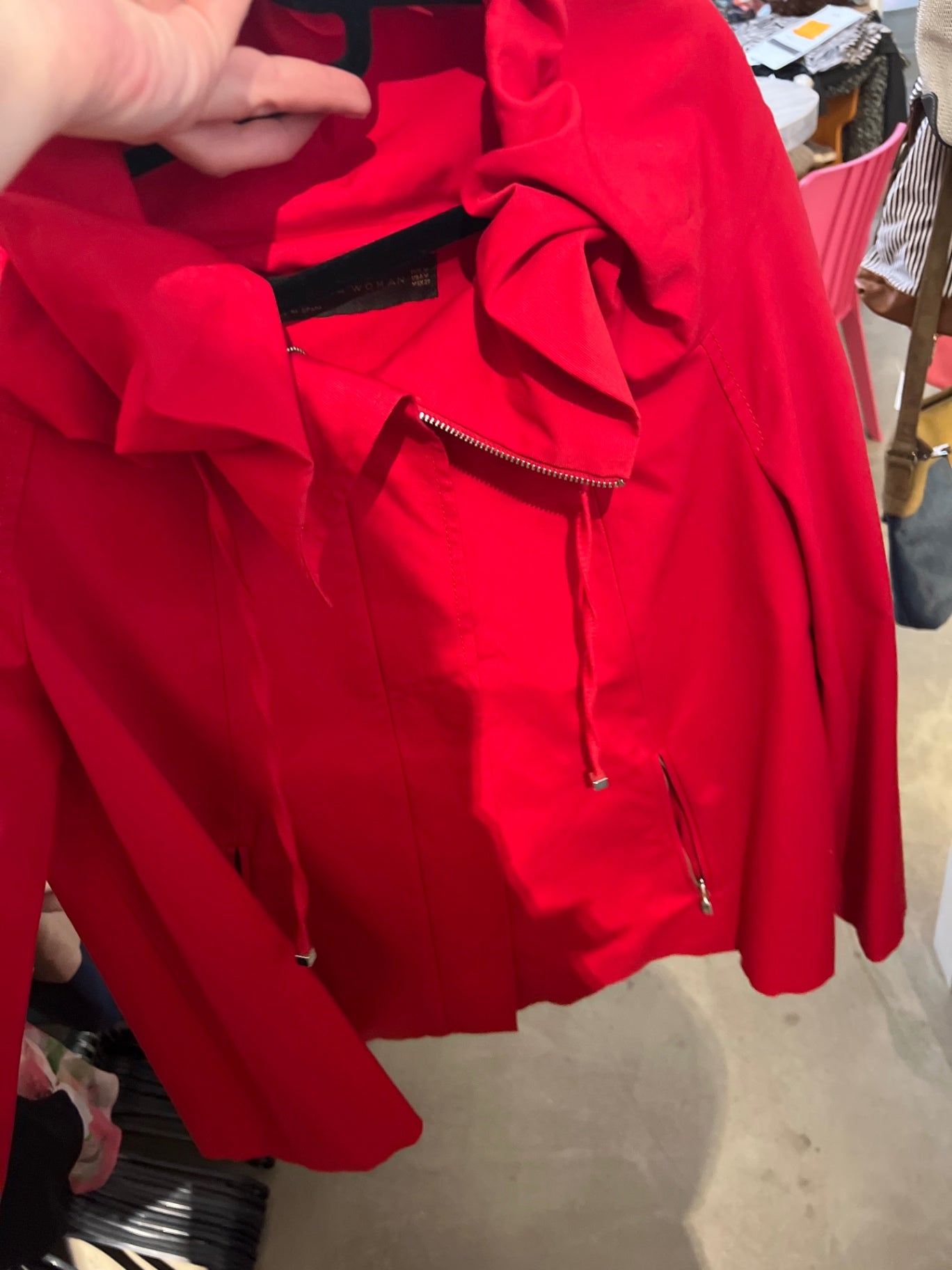 Zara Jacke Rot Größe: M