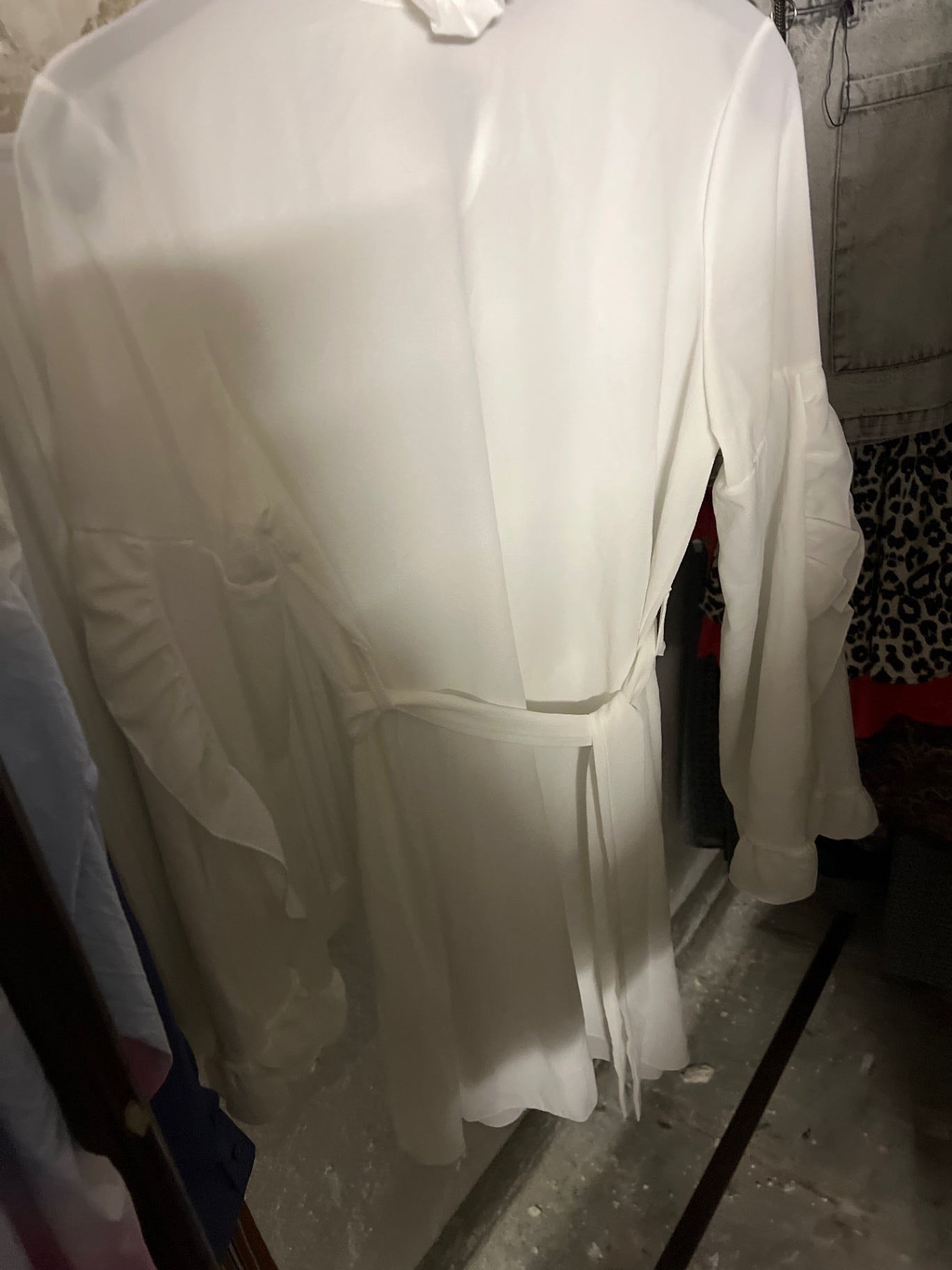 Boohoo Bluse Weiß Größe: M
