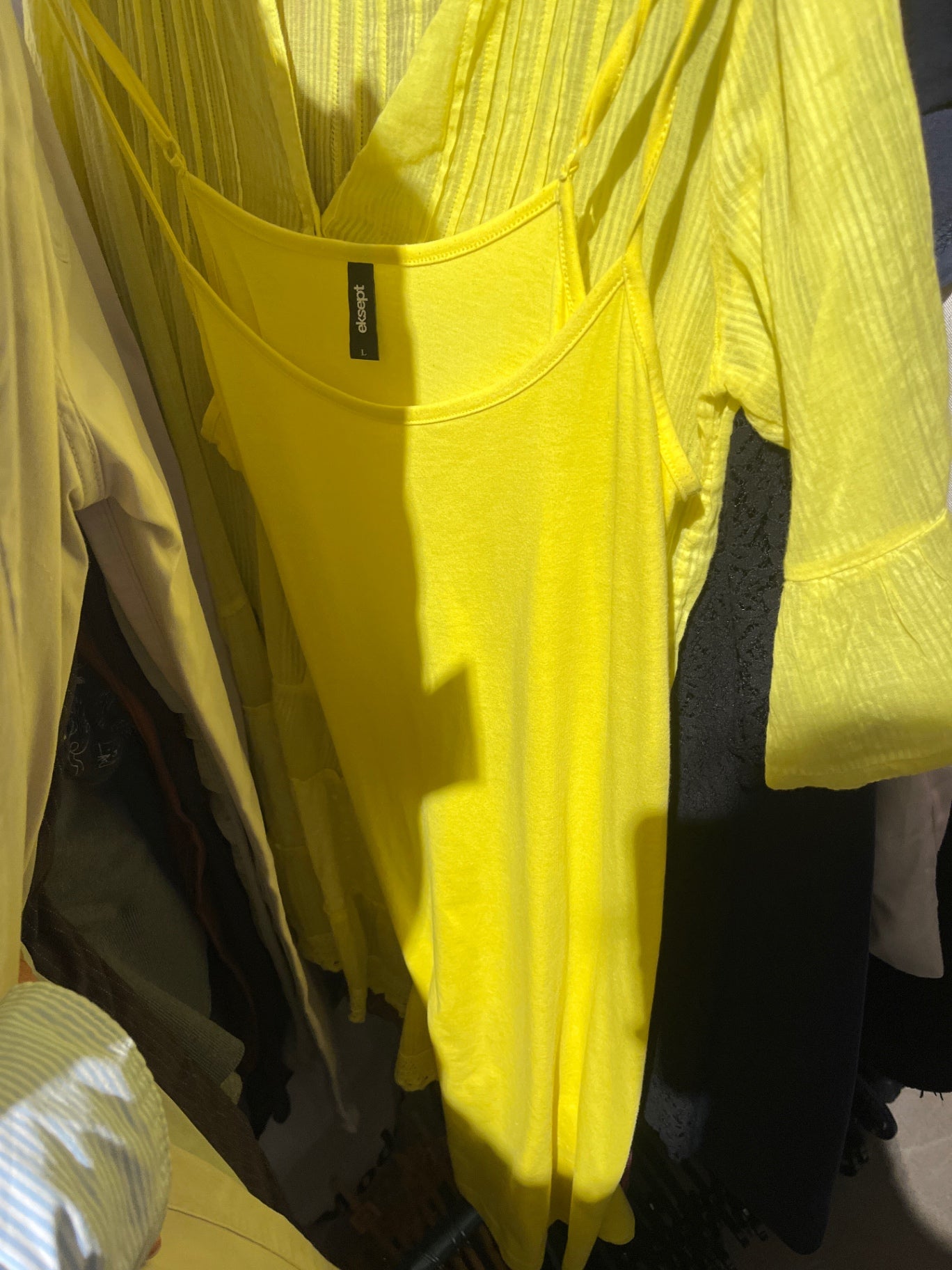 elsept Maxishirt Gelb Größe: M