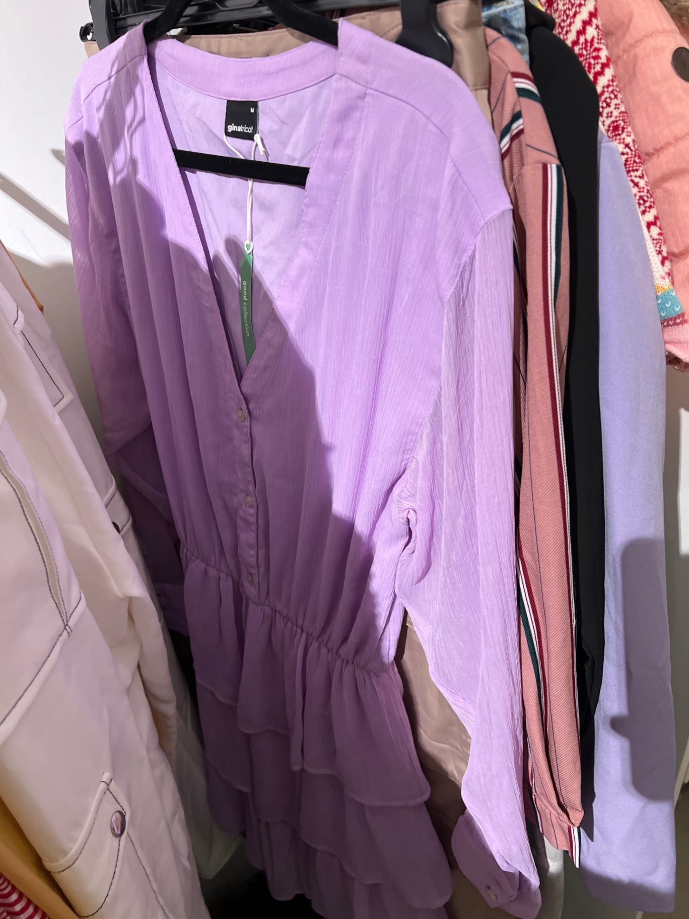 Gina Tricot Kleid Lila Größe: M