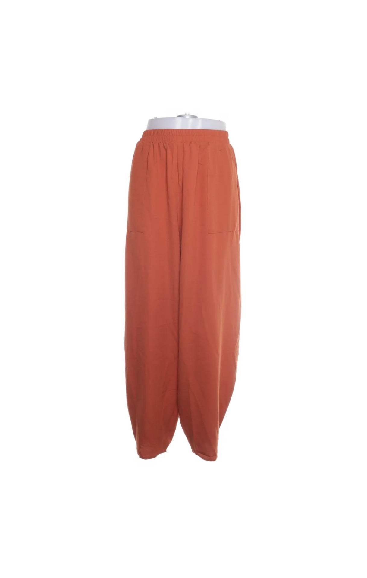 Palazzo-Hose Ocker Größe: 44