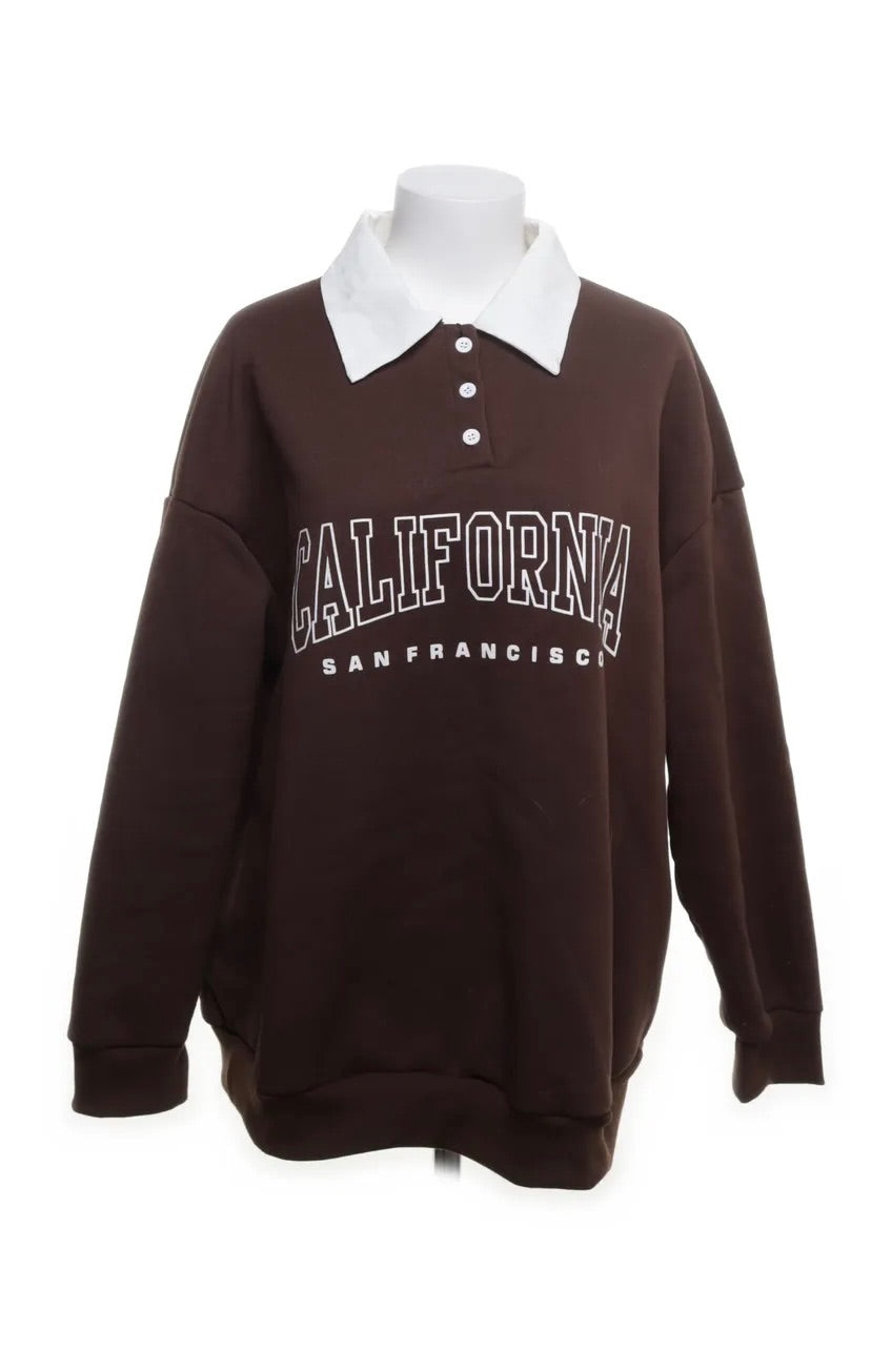Sweatshirt Braun Größe: XL