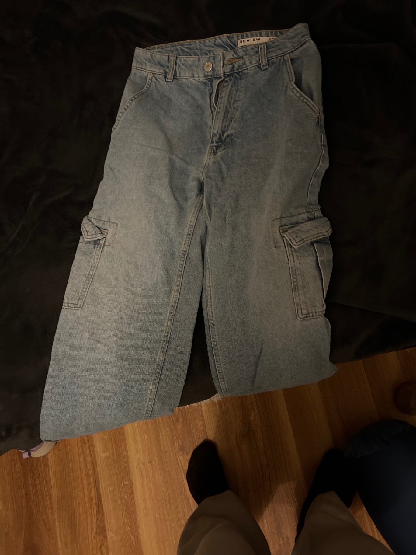 Review Jeans Hellblau Größe: 26