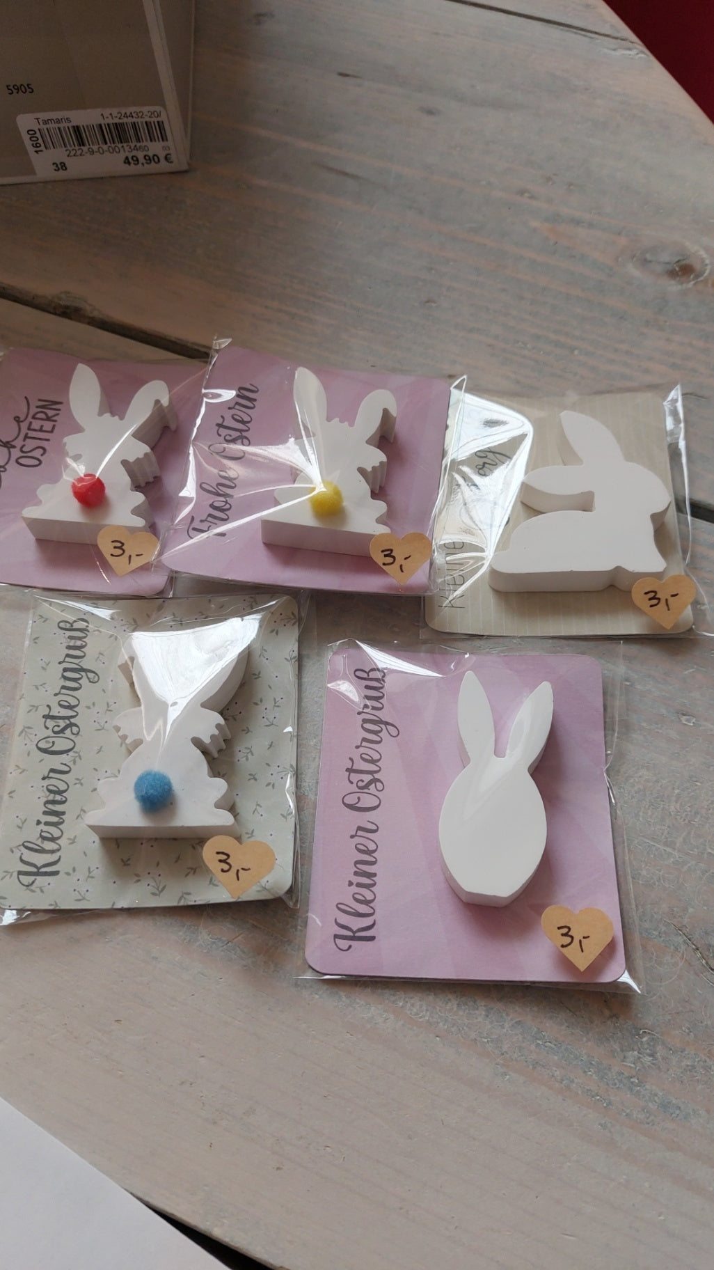 TischGlück kleiner Ostergruß in der Tüte